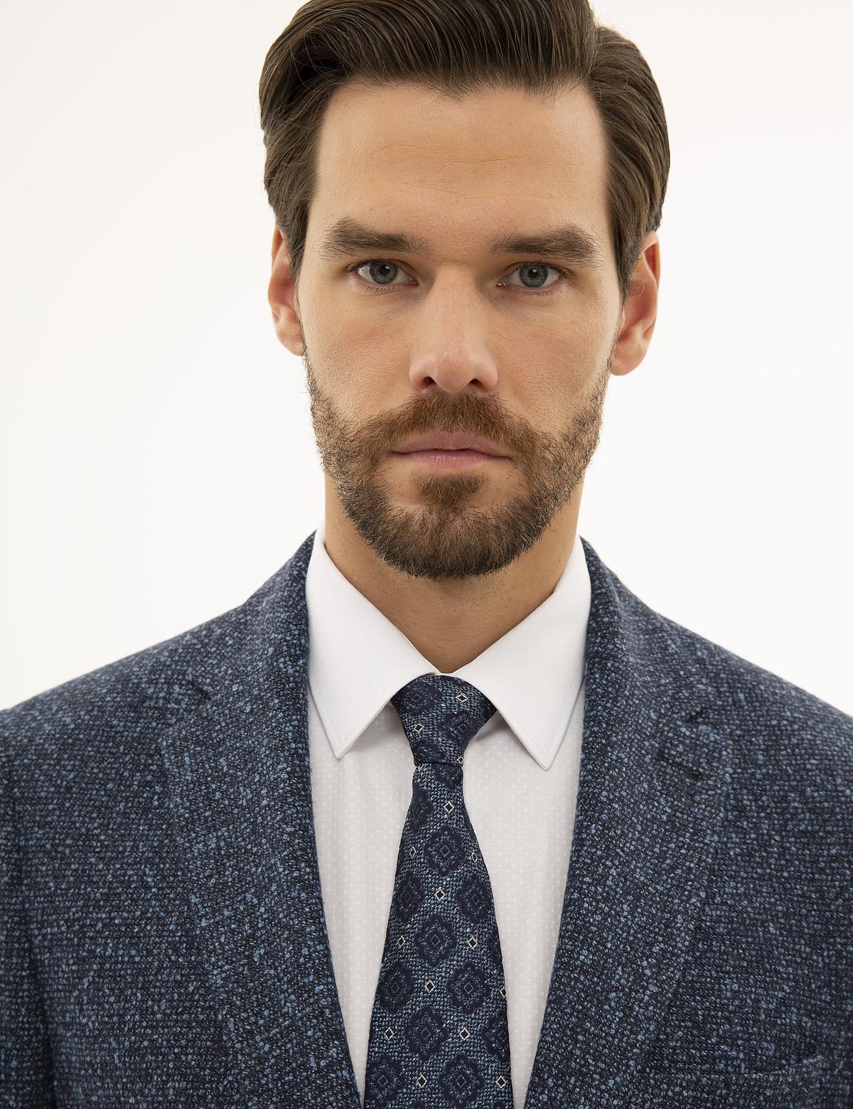 Lacivert Slim Fit Ceket - 50229109083