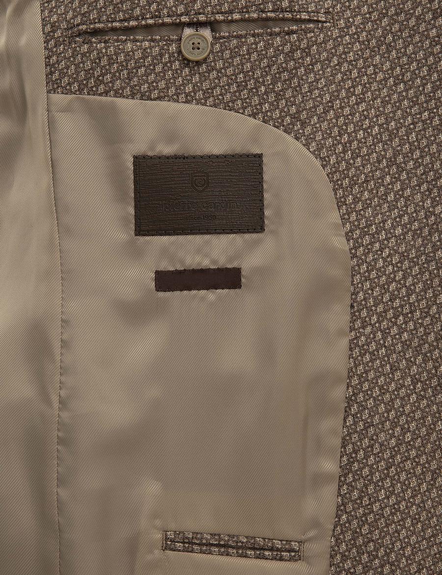 Açık Kahverengi Ex. Slim Fit Ceket