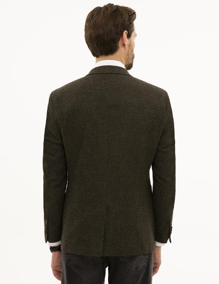 Haki Slim Fit Ceket - 50226171047