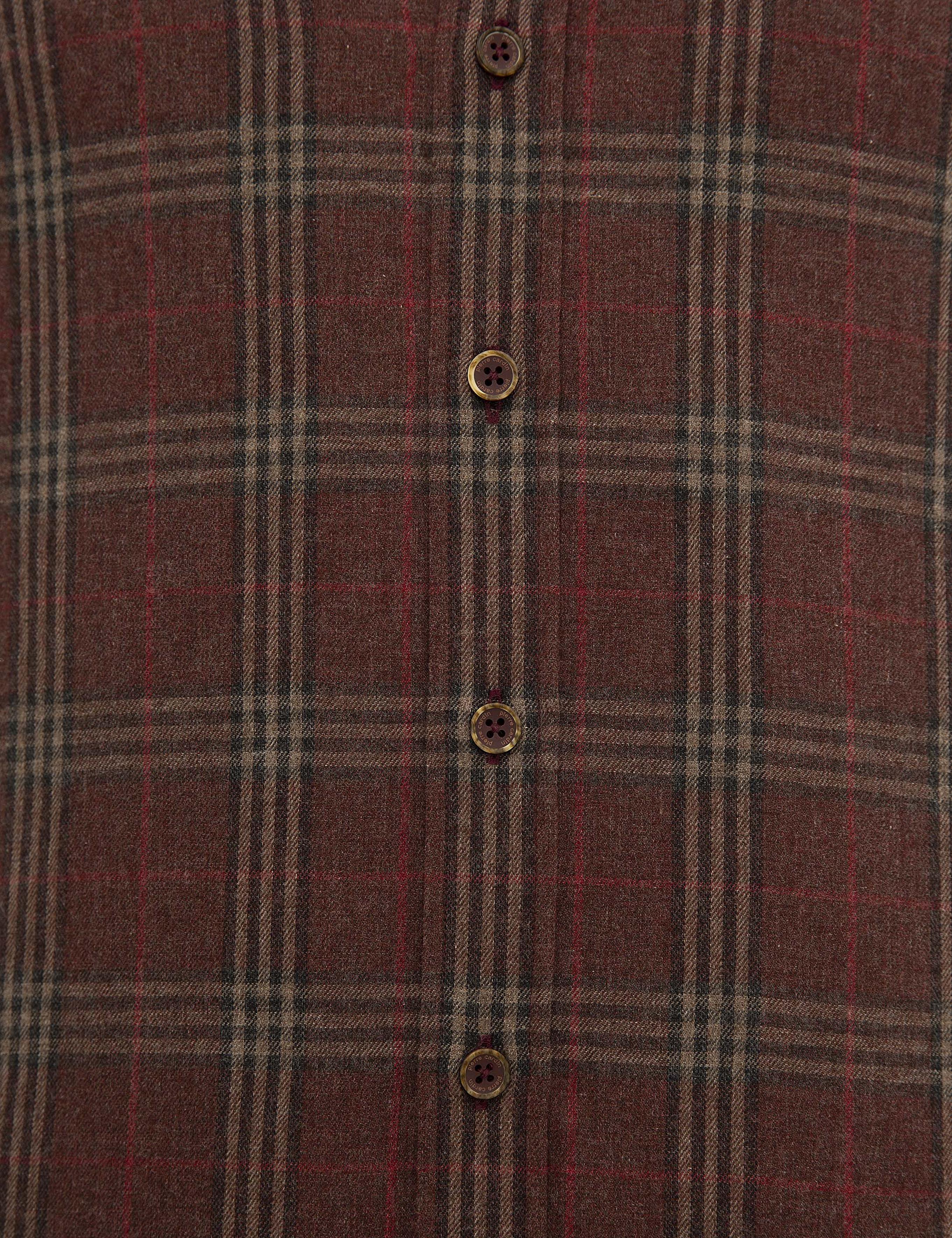 Bordo Regular Fit Gömlek