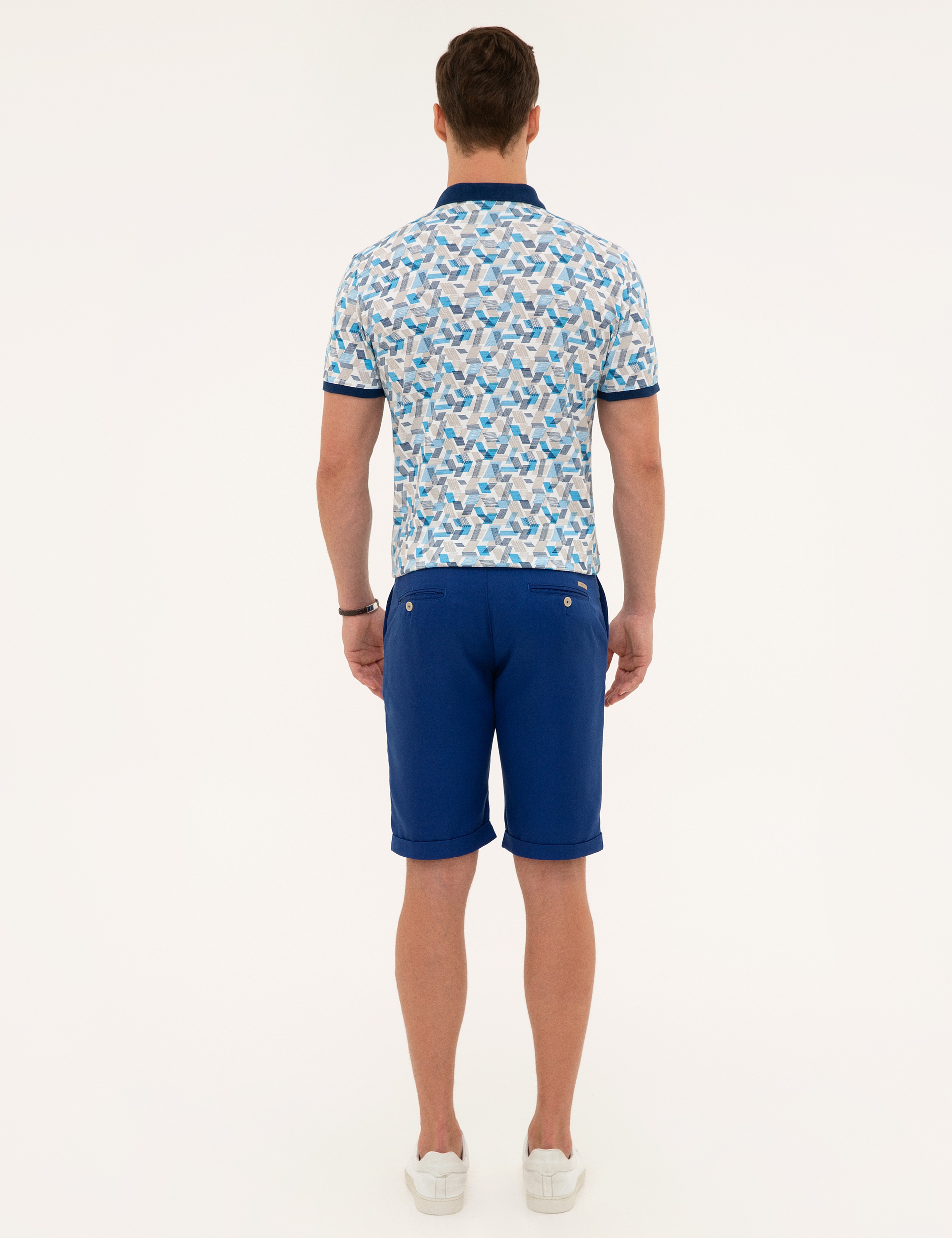 Saks Standart Fit Bermuda Şort - Image 3