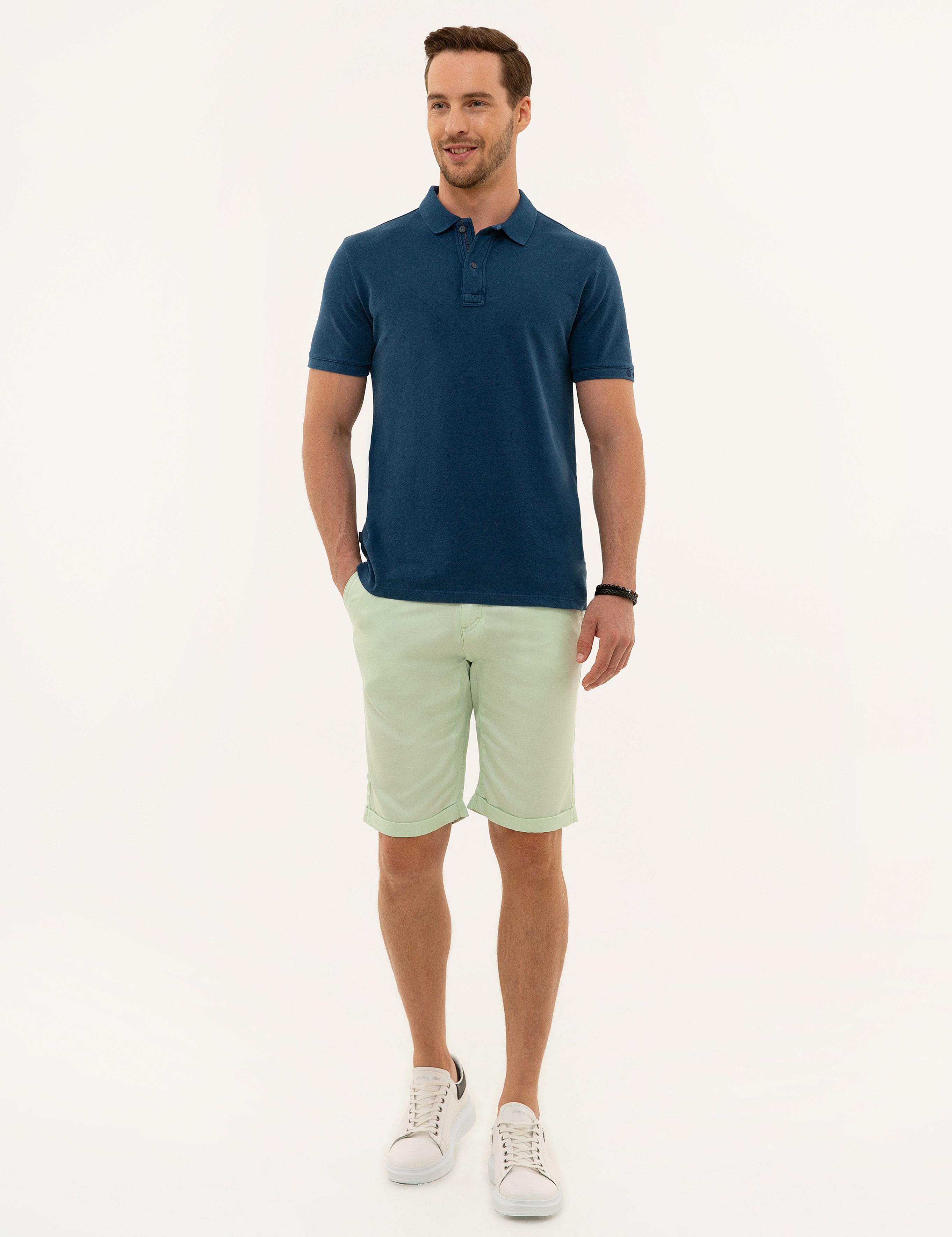 Mint Standart Fit Bermuda Şort