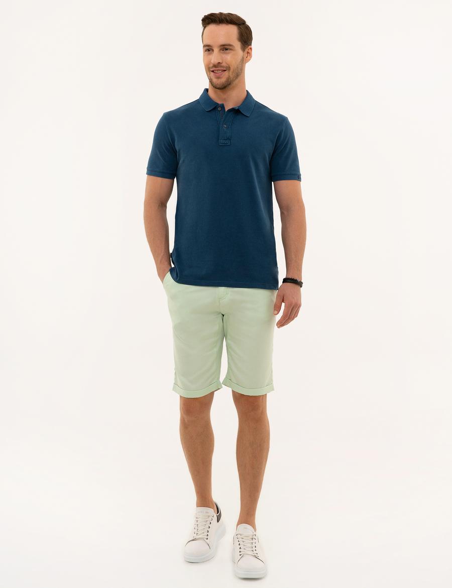 Mint Standart Fit Bermuda Şort