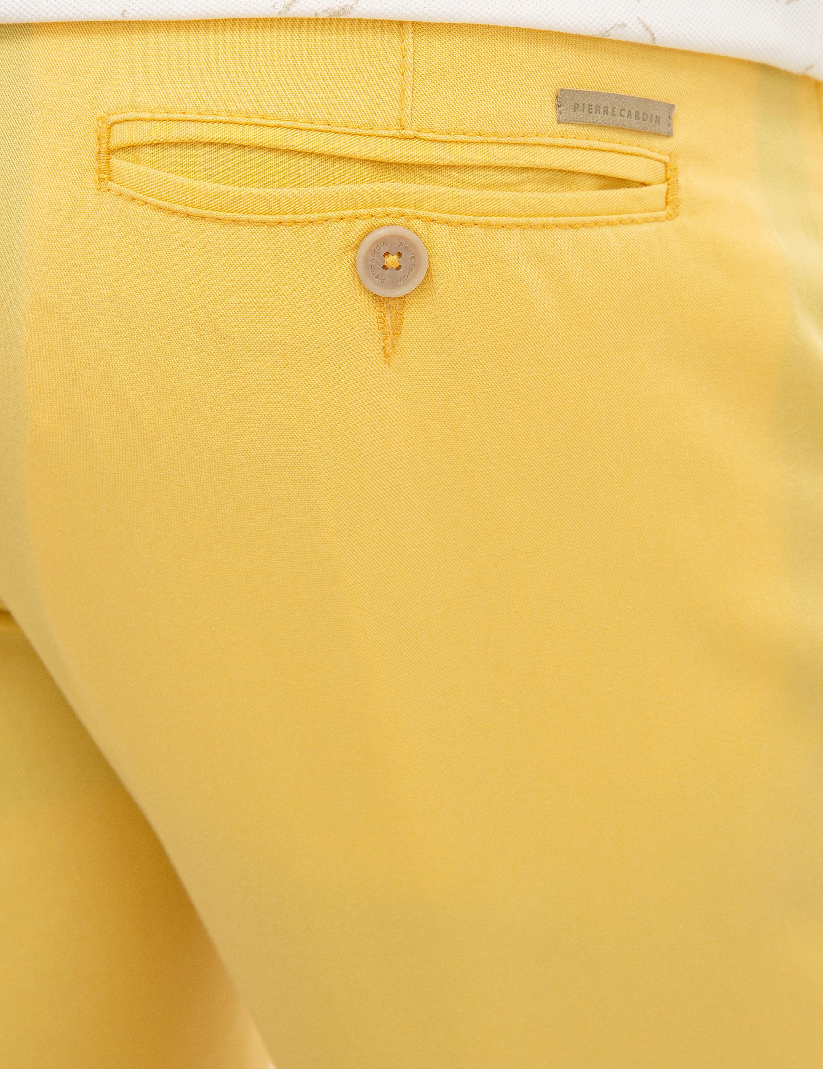 Sarı Standart Fit Bermuda Şort