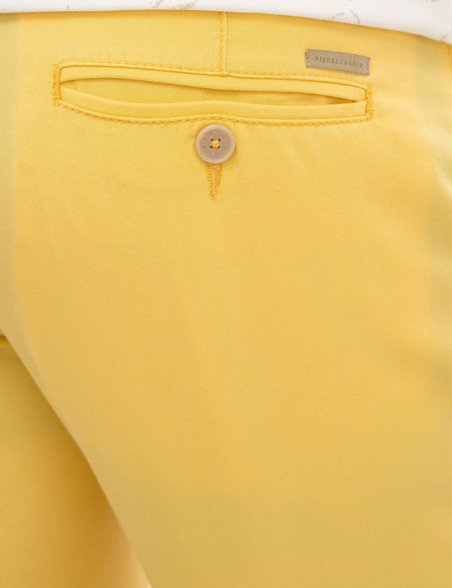 Sarı Standart Fit Bermuda Şort