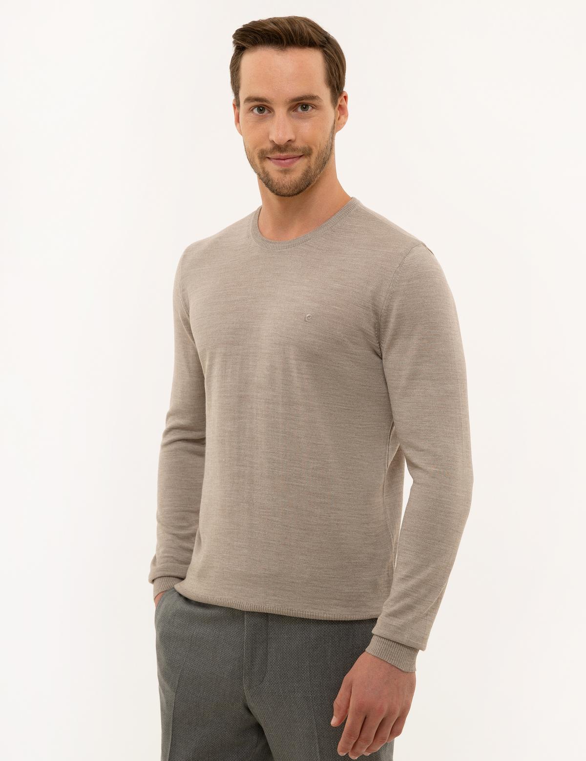 Taş Slim Fit Basic Kazak - 50227677054