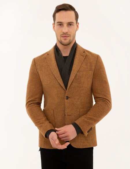 Turuncu Ex. Slim Fit Ceket - 50228518005
