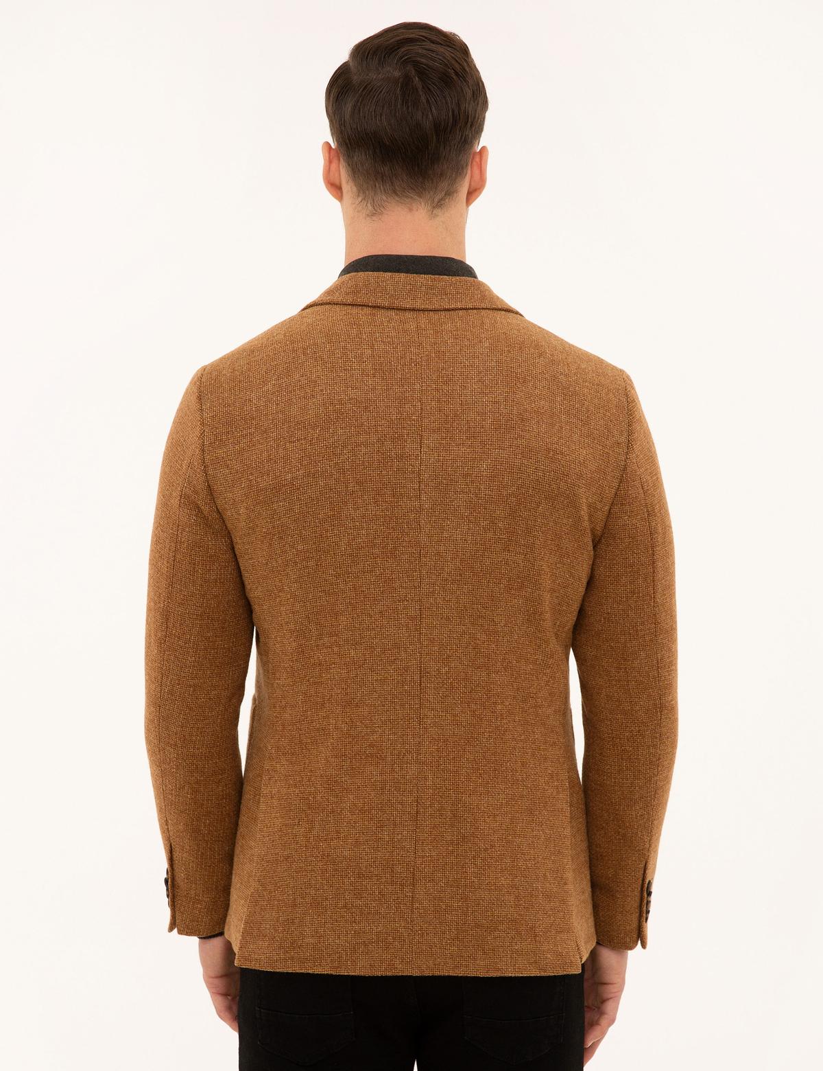 Turuncu Ex. Slim Fit Ceket - 50228518005