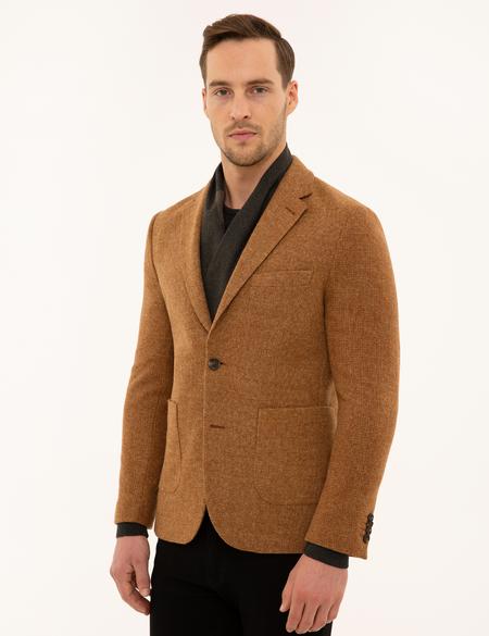 Turuncu Ex. Slim Fit Ceket - 50228518005