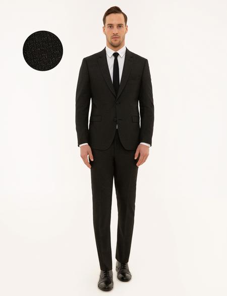 Siyah Slim Fit Takım Elbise - 50229164116