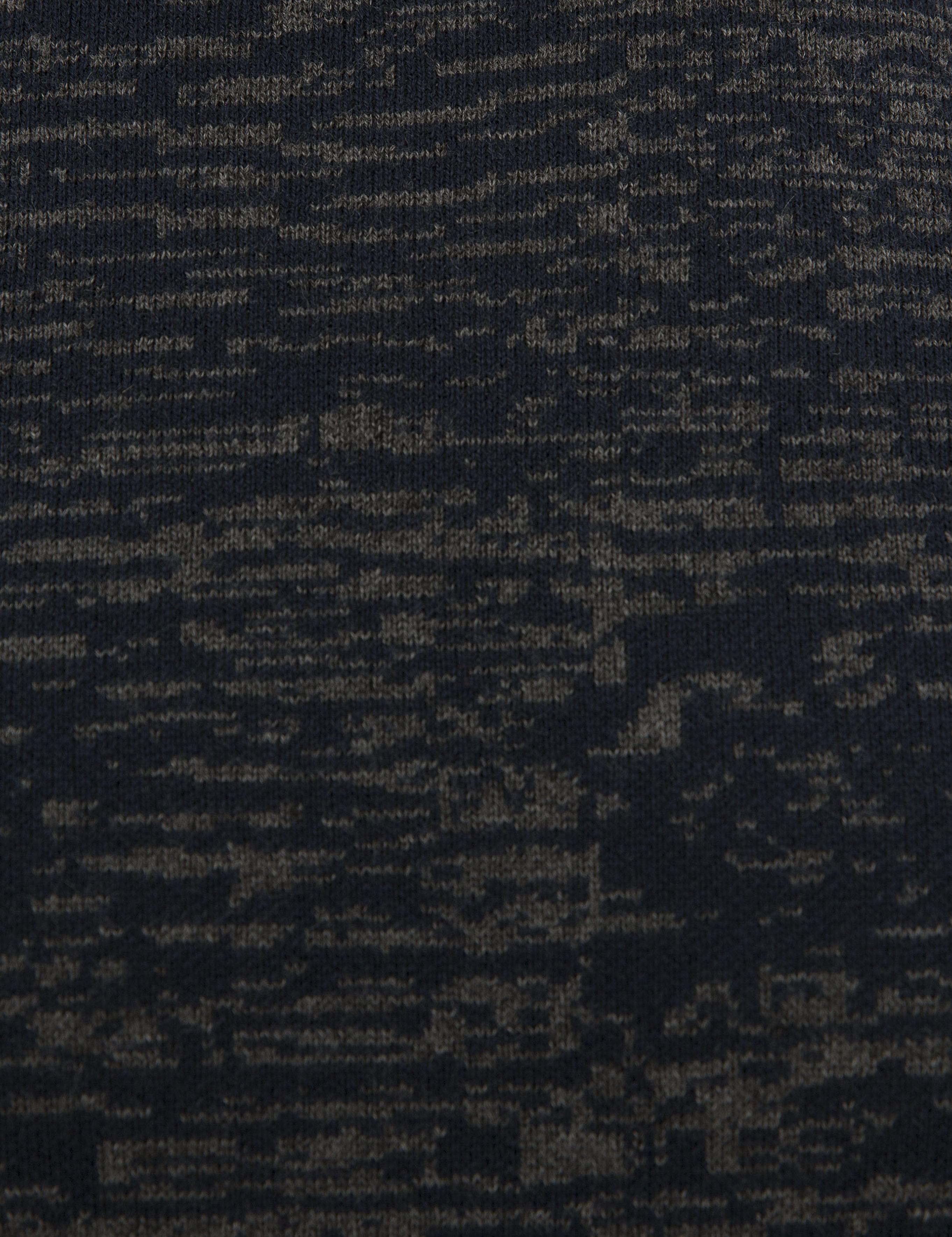 Lacivert Slim Fit Triko Kazak