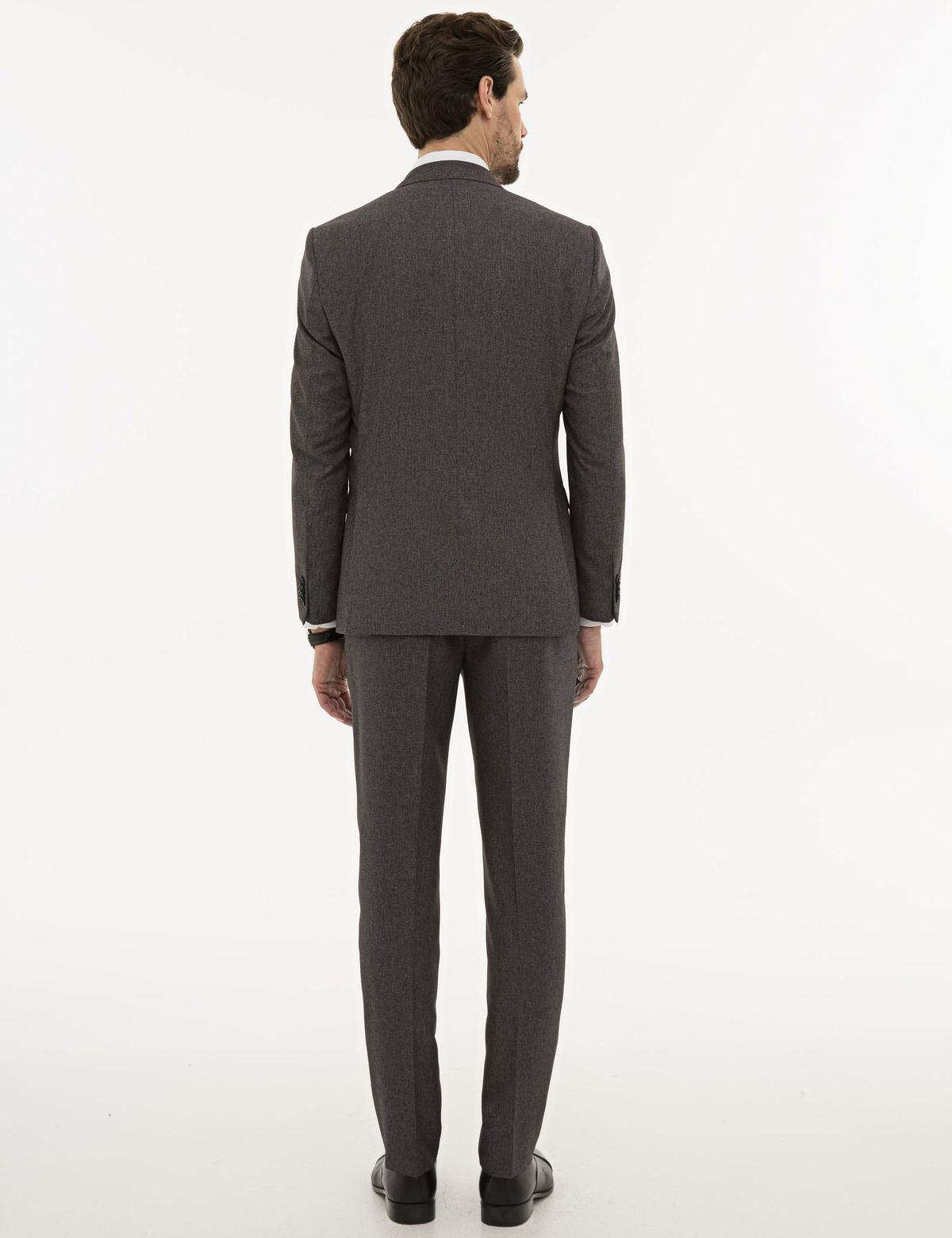 Bordo Ex. Slim Fit Takım Elbise - 50228490044