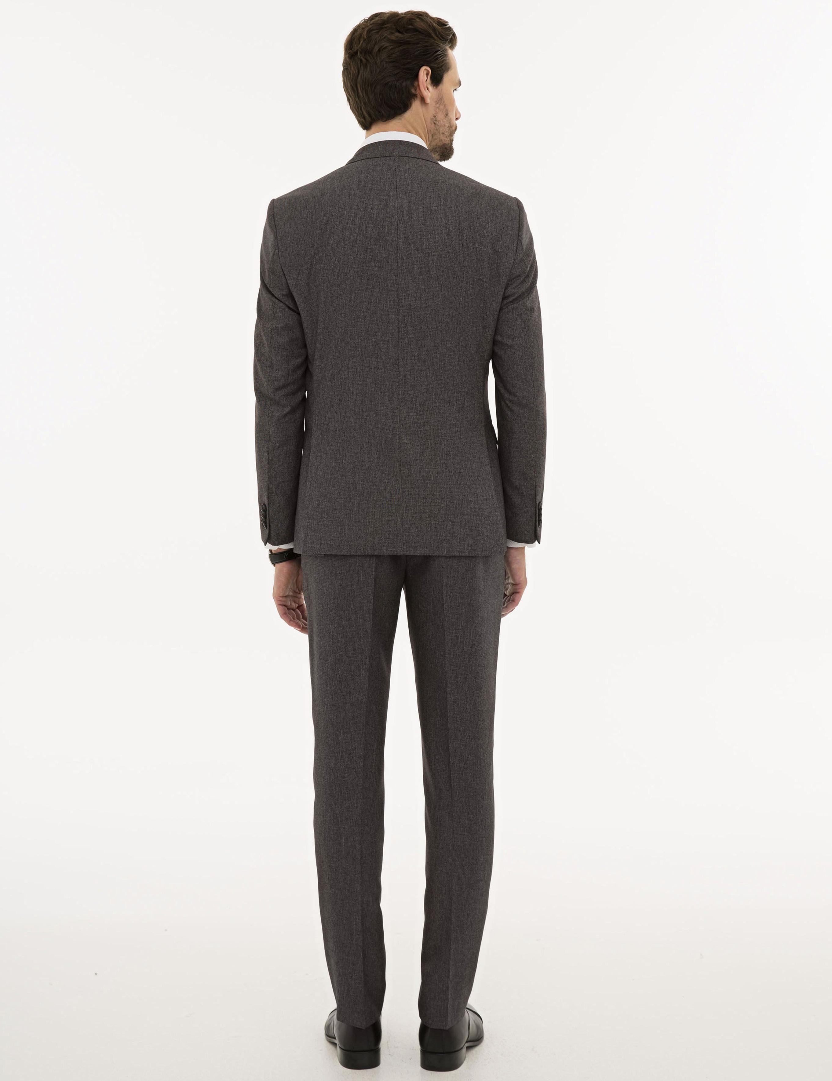 Bordo Ex. Slim Fit Takım Elbise