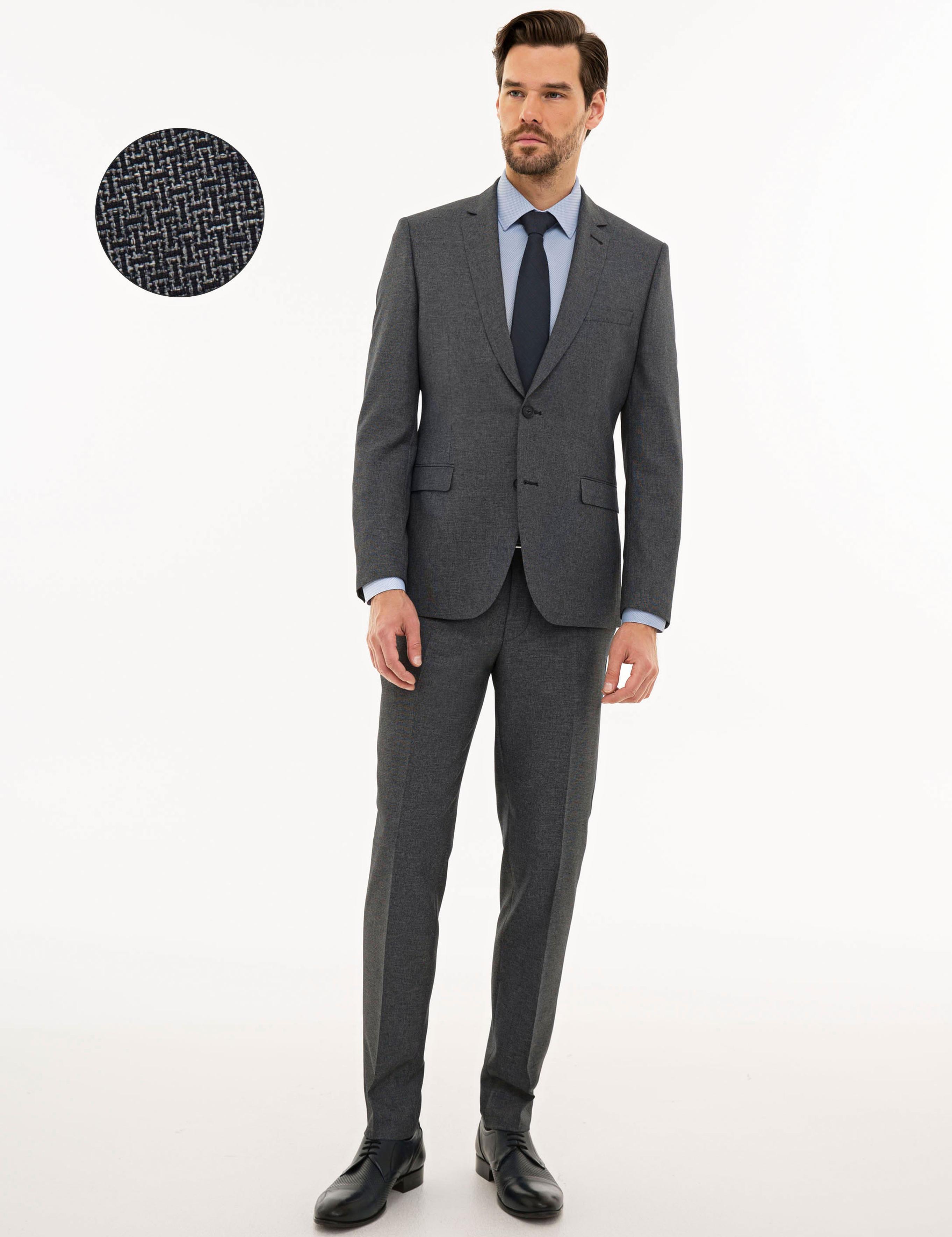 Lacivert Ex. Slim Fit Takım Elbise