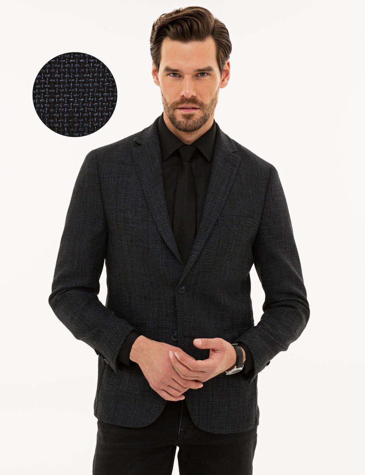 Açık Lacivert Ekstra Slim Fit Ceket