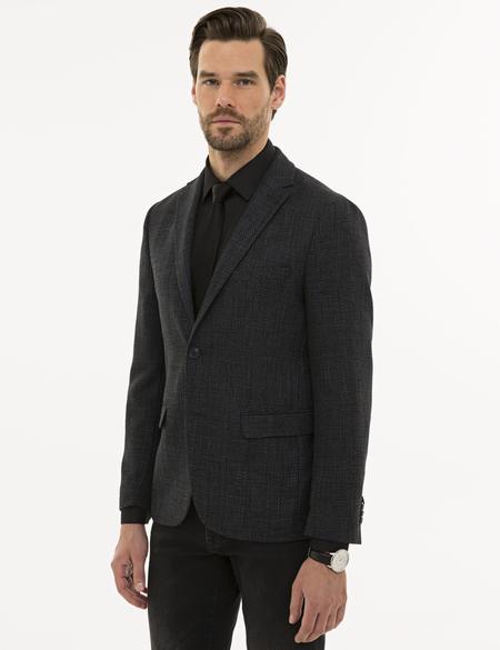 Açık Lacivert Ekstra Slim Fit Ceket - 50228521017