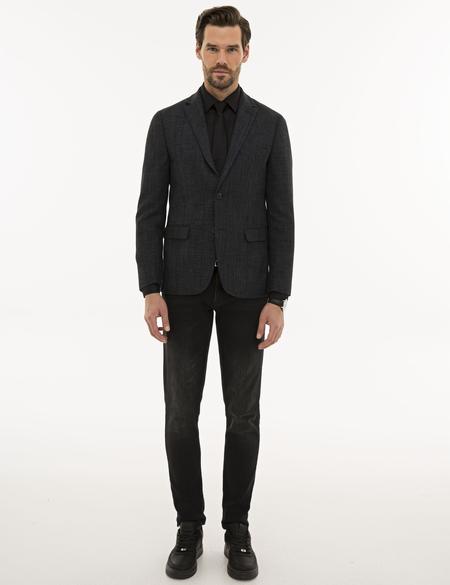 Açık Lacivert Ekstra Slim Fit Ceket - 50228521017