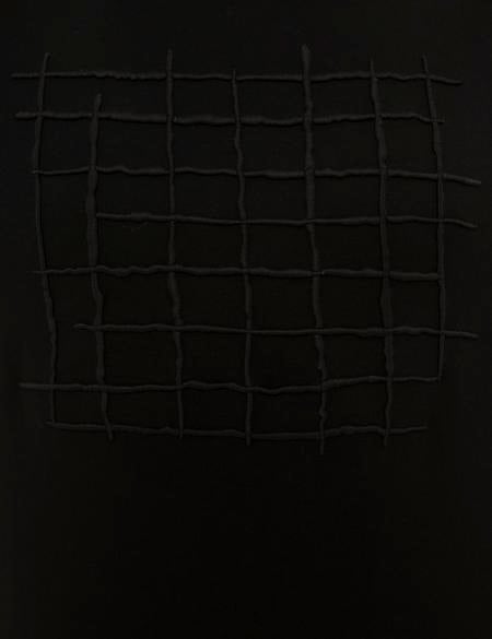 Siyah Standart Fit Bisiklet Yaka Sweatshirt - 50227574002