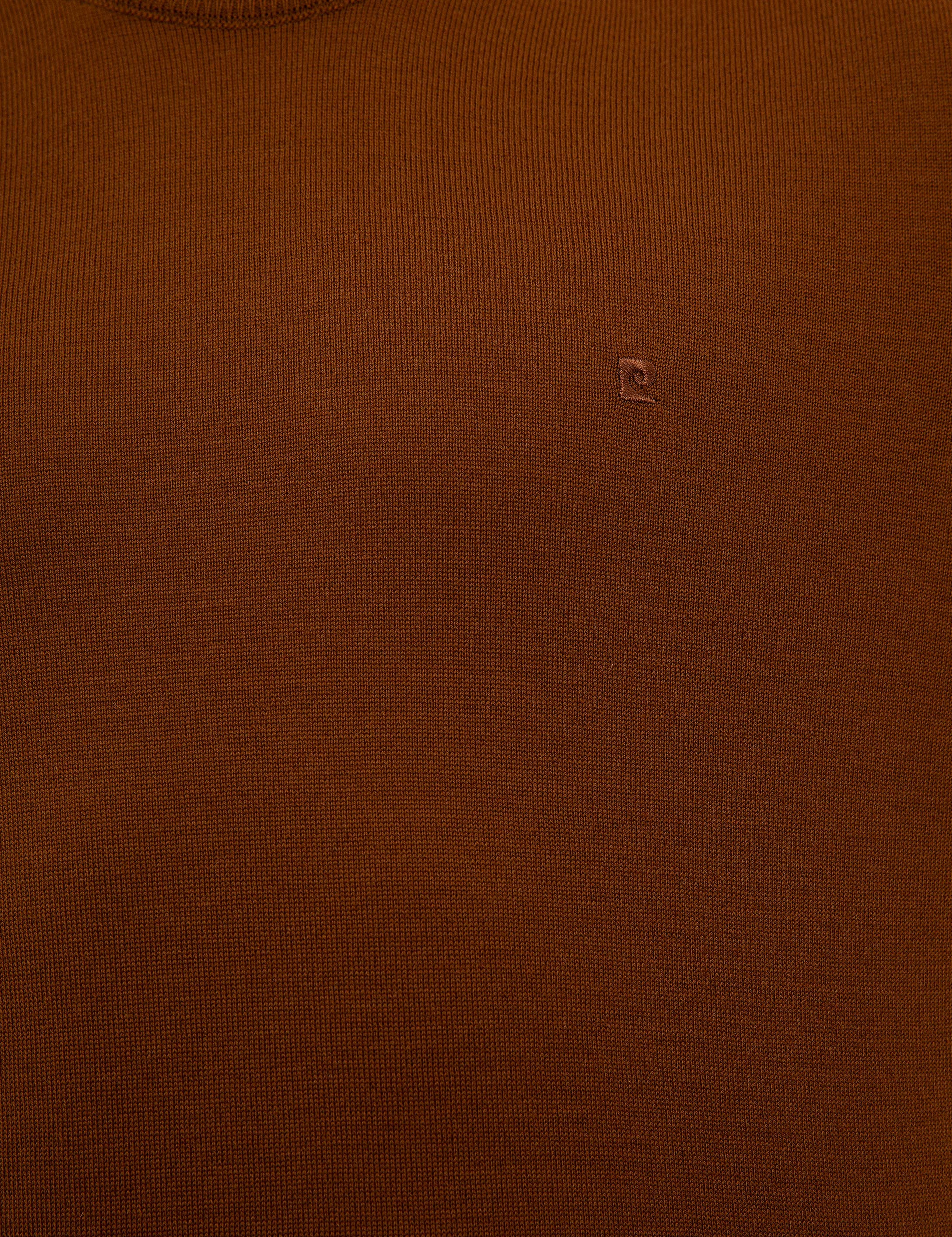 Taba Slim Fit Bisiklet Yaka Basic Triko Kazak - Image 6
