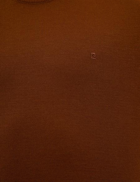 Taba Slim Fit Bisiklet Yaka Basic Triko Kazak - 50227677107