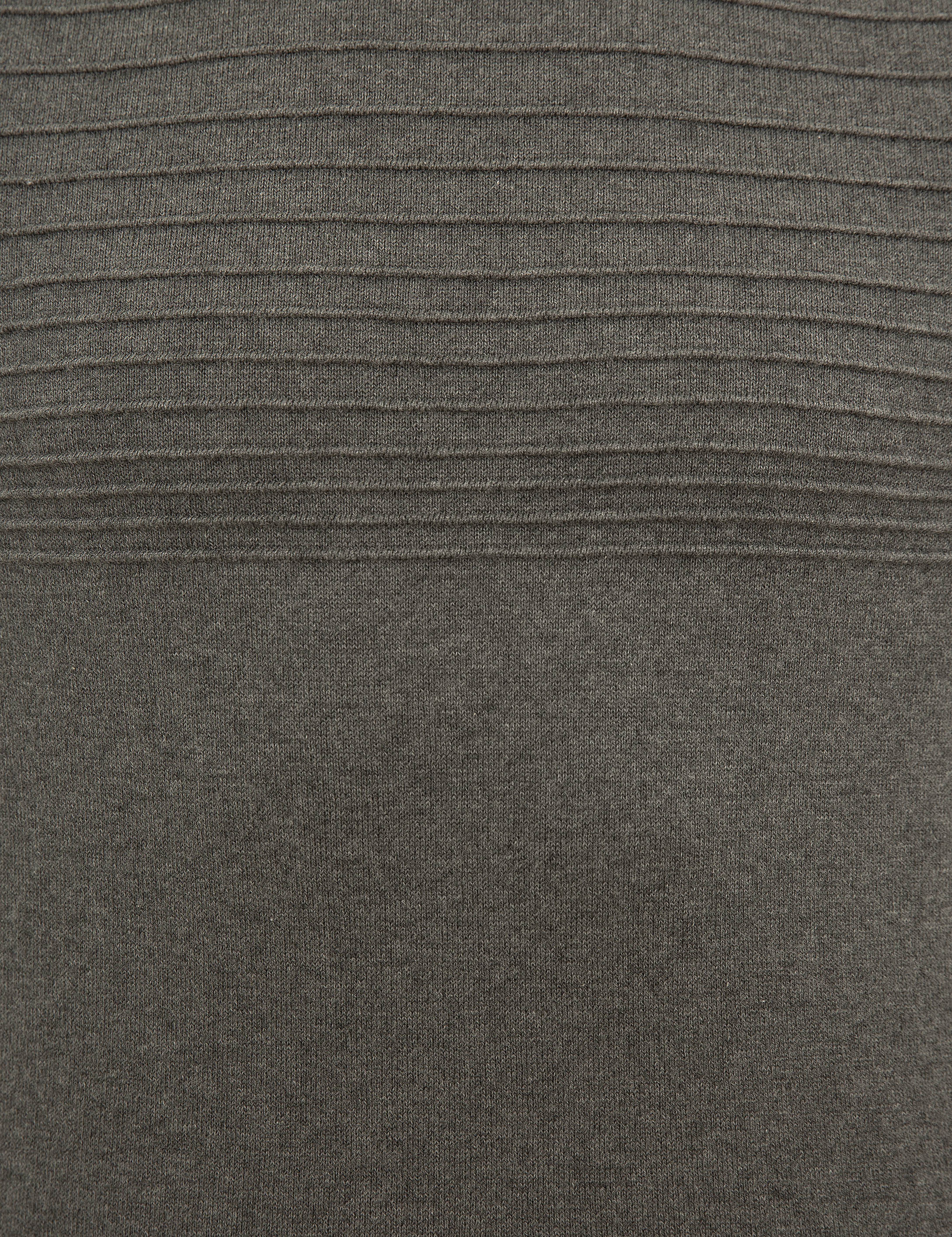 Gri Melanj Slim Fit Triko Kazak - Image 6