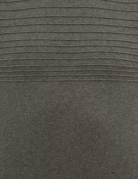 Gri Melanj Slim Fit Triko Kazak - 50233715021