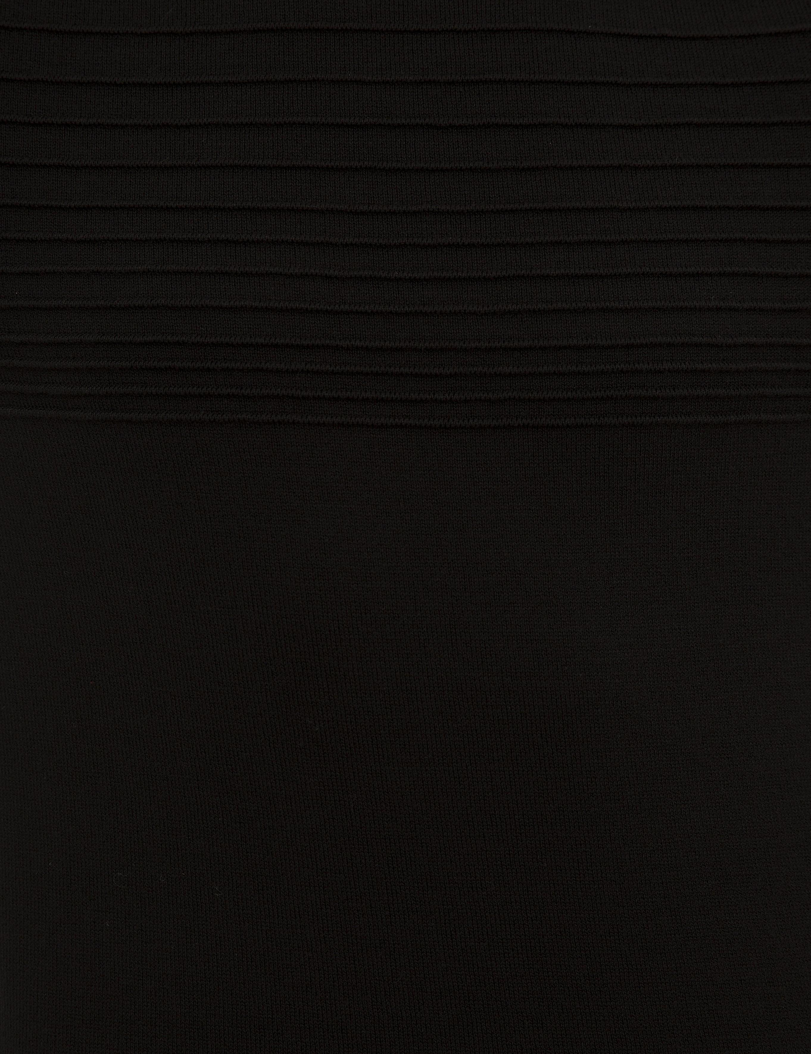 Siyah Slim Fit Triko Kazak