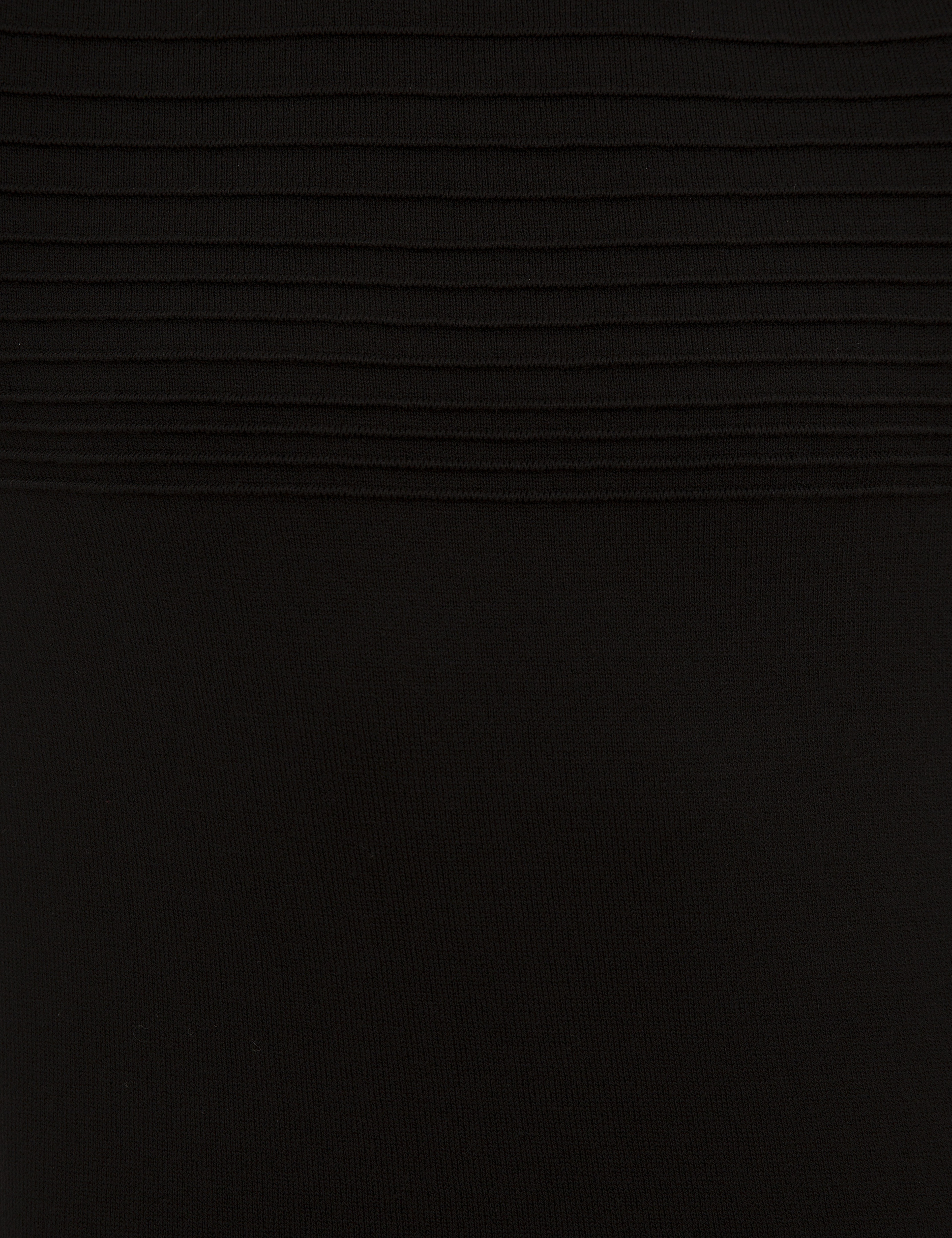Siyah Slim Fit Triko Kazak