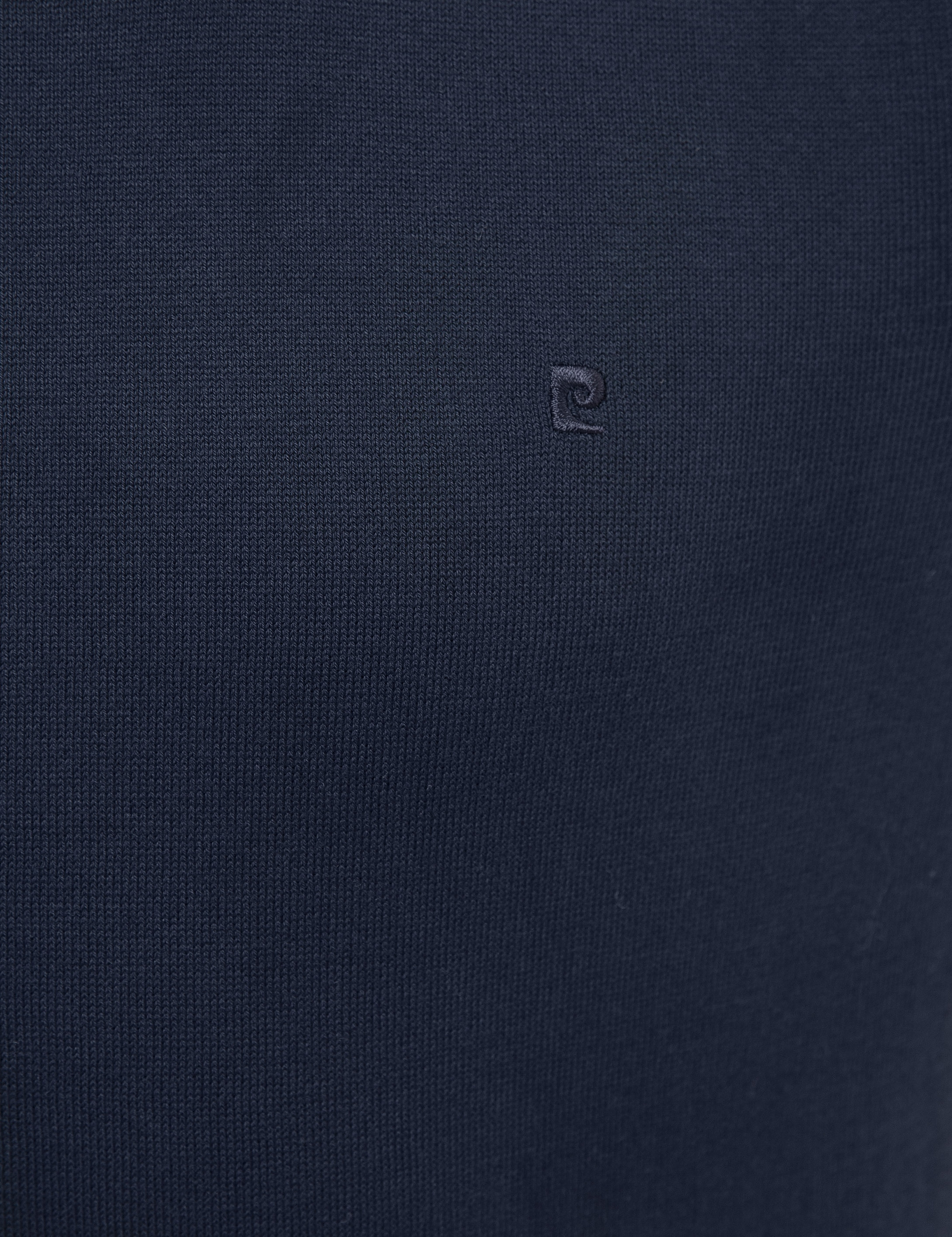 Lacivert Slim Fit Bisiklet Yaka Basic Triko Kazak - Image 6