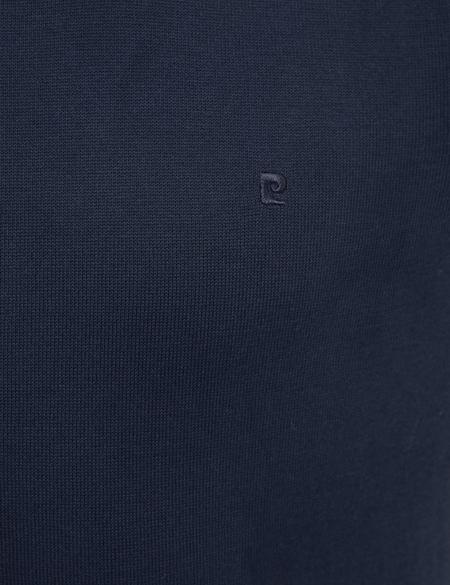 Lacivert Slim Fit Bisiklet Yaka Basic Triko Kazak - 50230805009