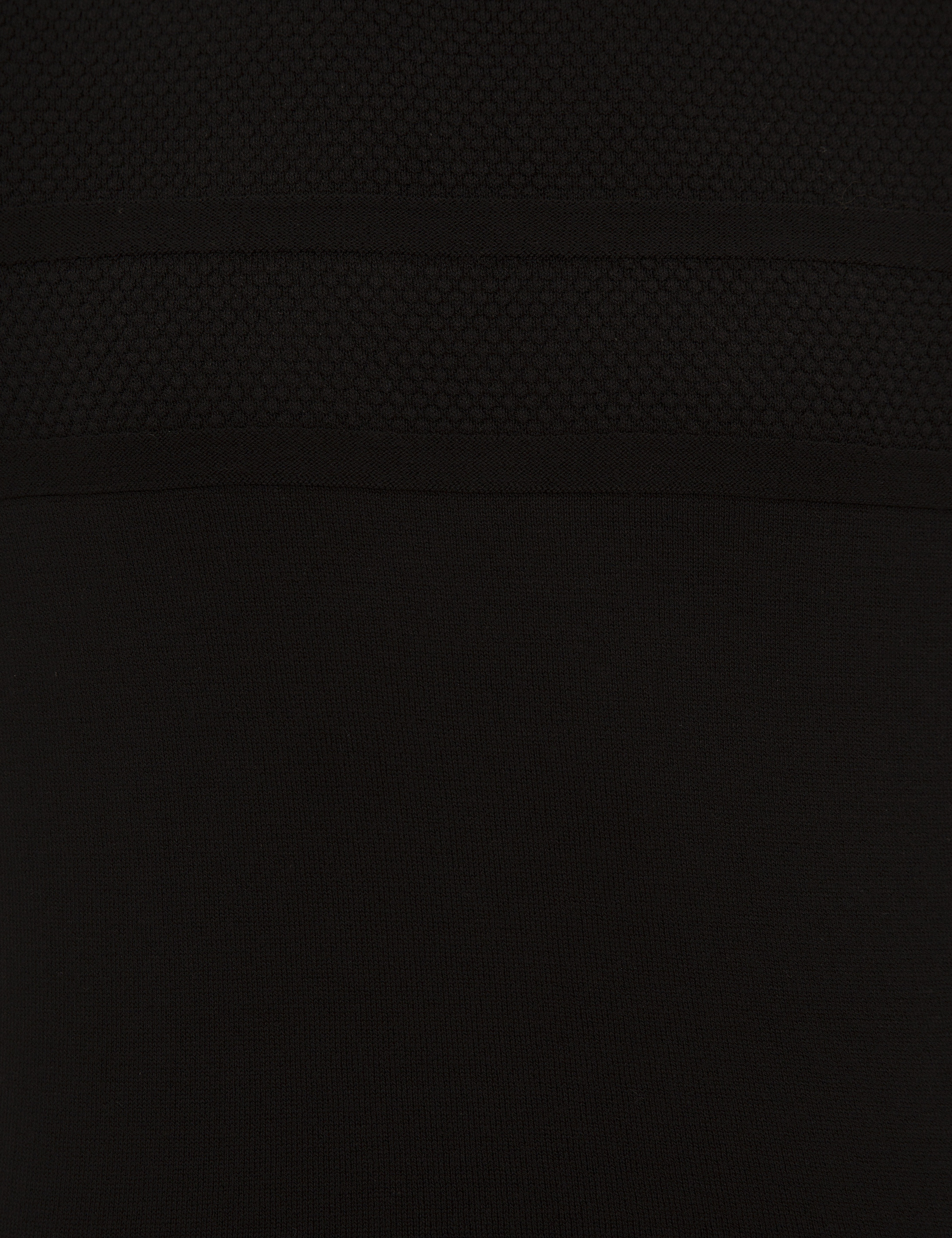 Siyah Slim Fit Triko Kazak
