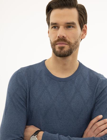 İndigo Slim Fit Triko Kazak - 50233736003