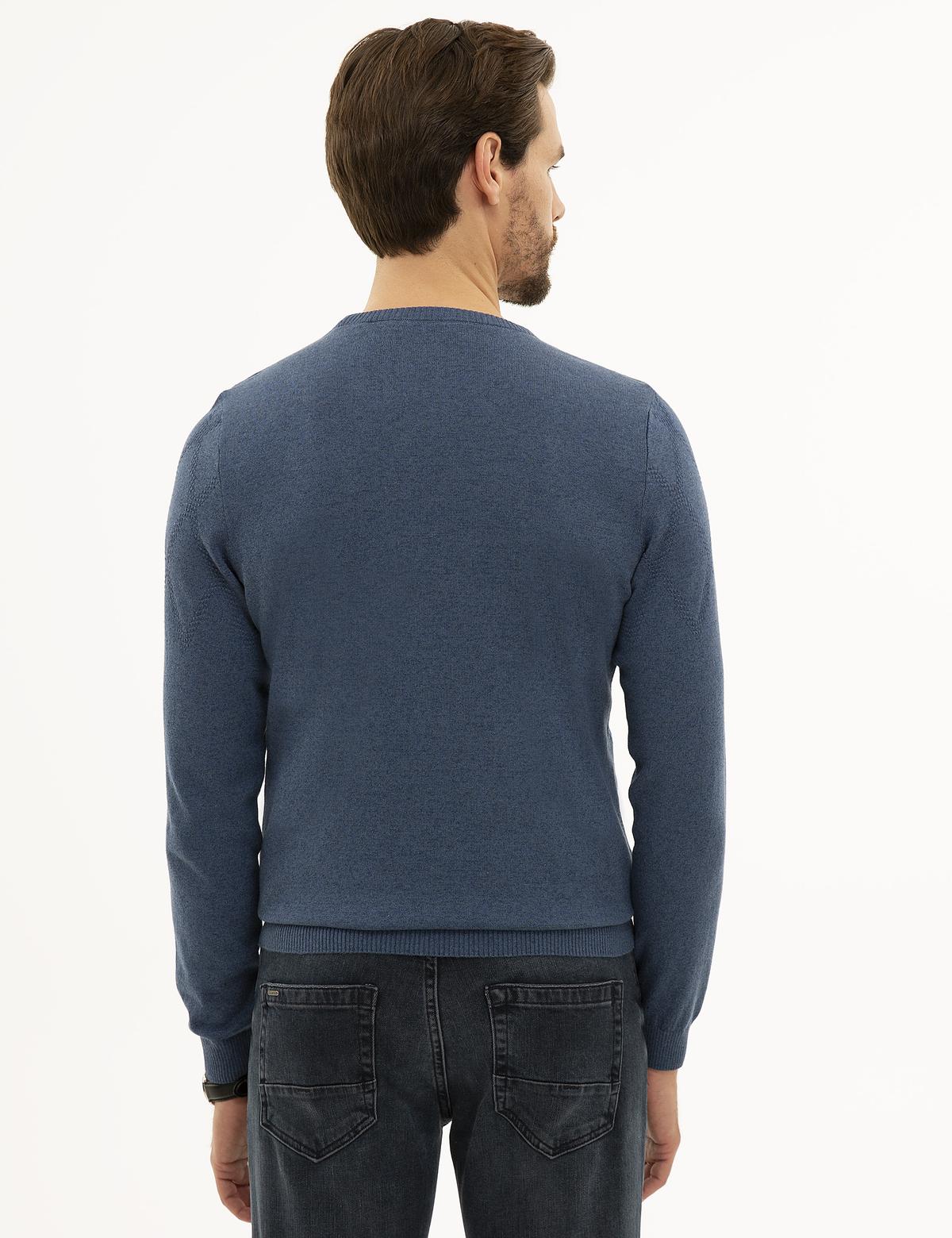 İndigo Slim Fit Triko Kazak - 50233736003