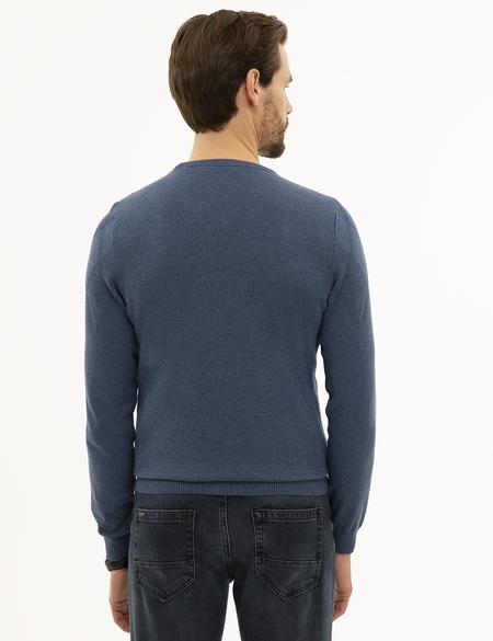 İndigo Slim Fit Triko Kazak - 50233736003