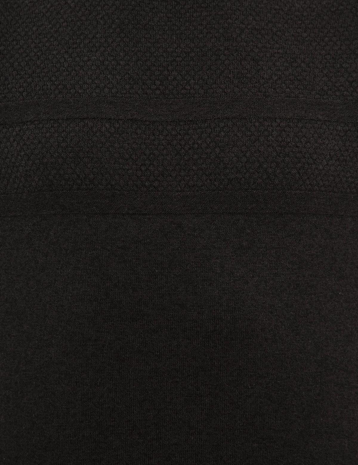 Antrasit Melanj Slim Fit Yarım Balıkçı Triko Kazak - 50233719036