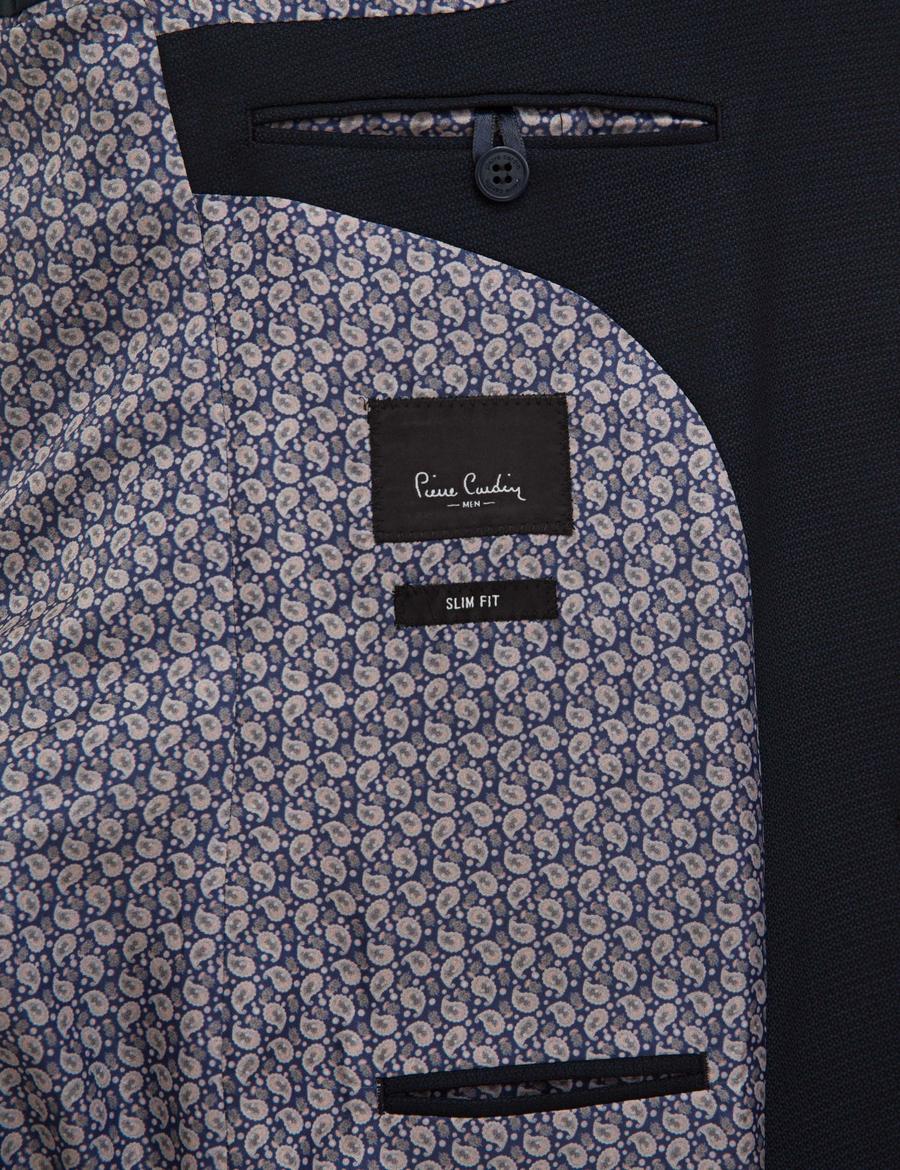 Lacivert Slim Fit Ceket