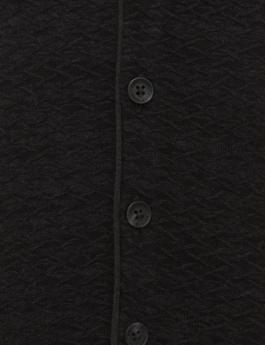 Antrasit Melanj Triko Yelek