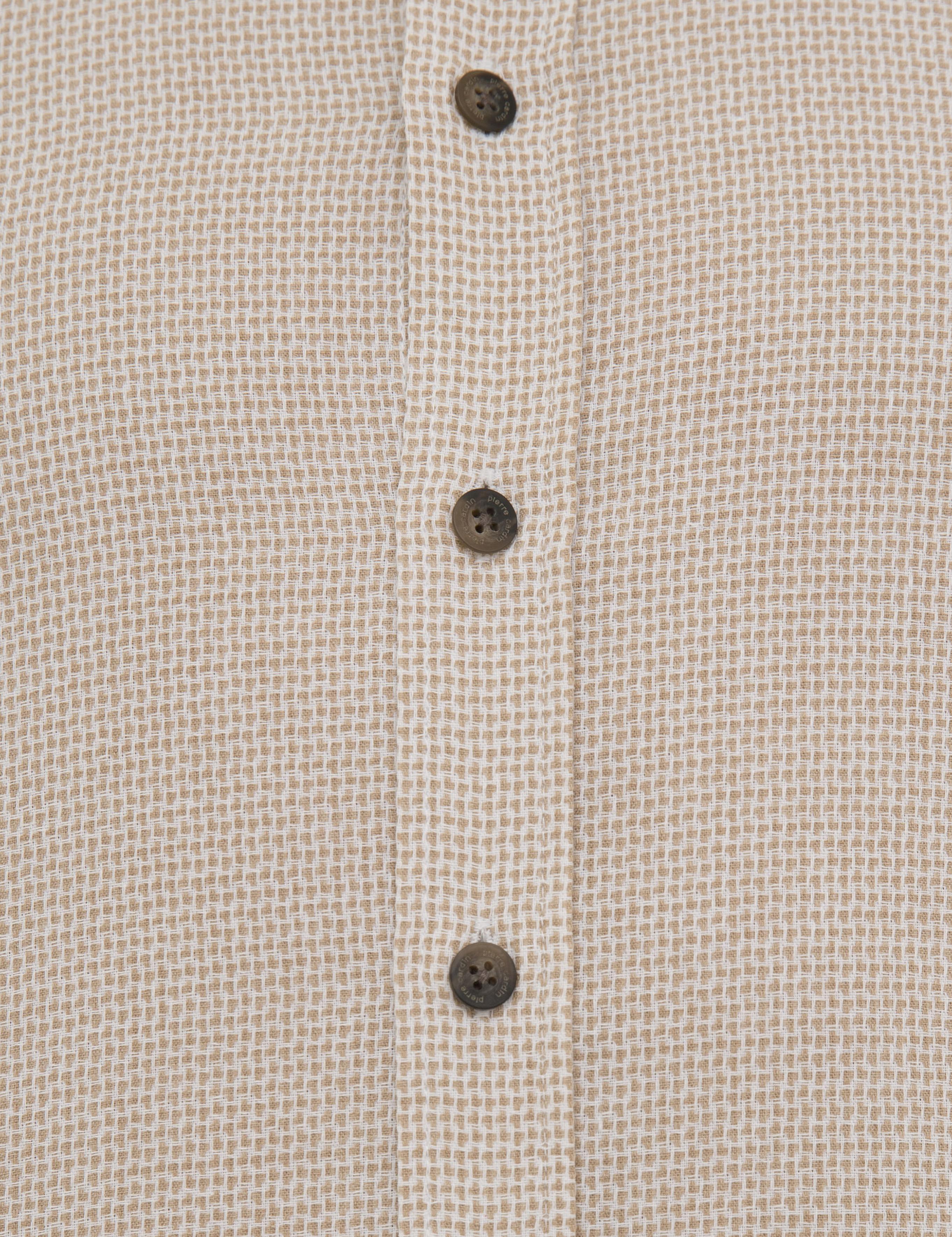 Açık Kahverengi Slim Fit Gömlek