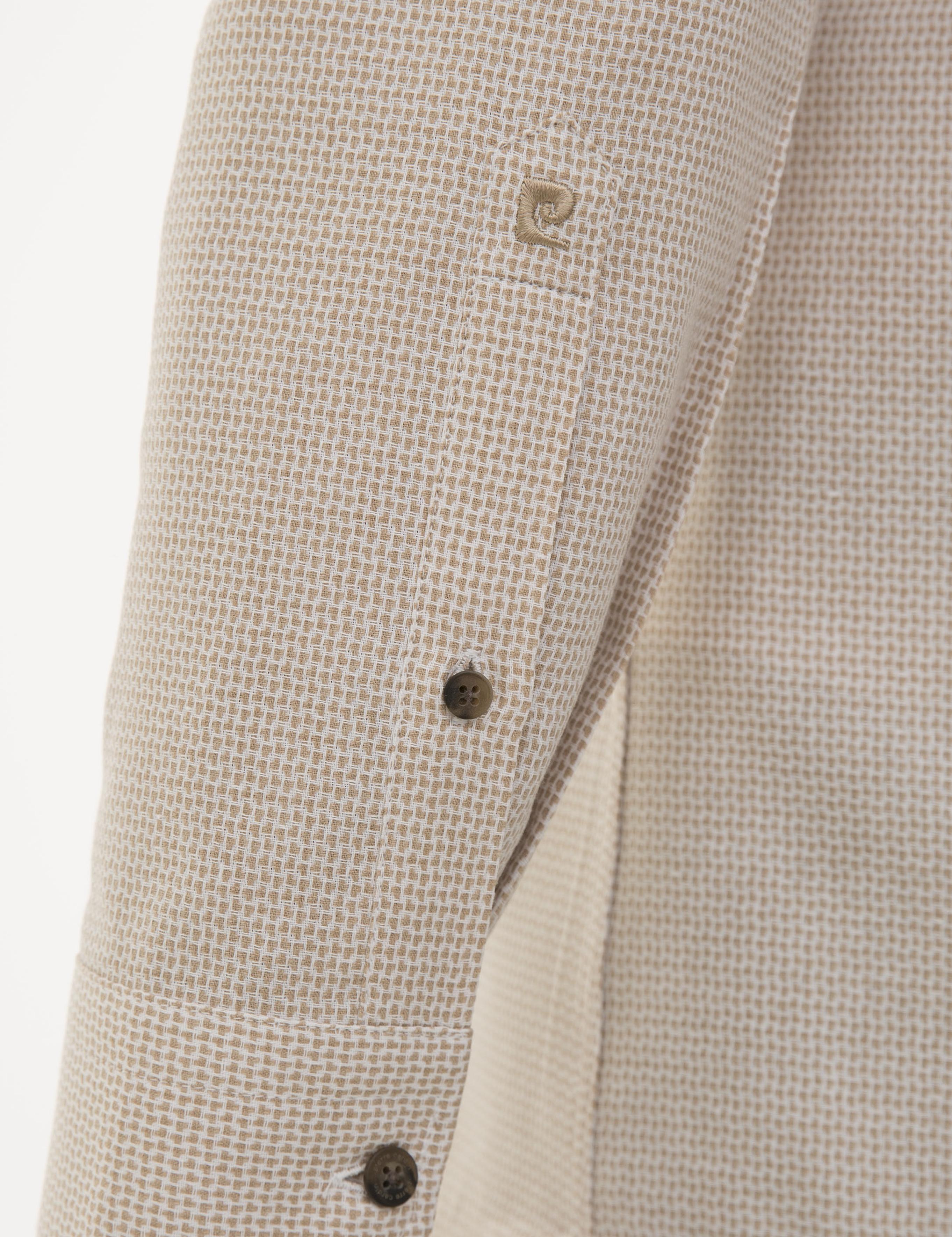 Açık Kahverengi Slim Fit Gömlek