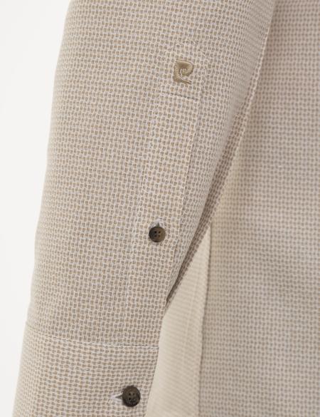 Açık Kahverengi Slim Fit Gömlek - 50233536006