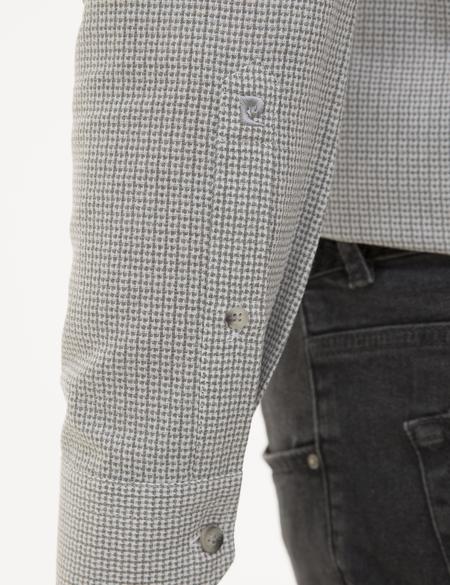 Gri Slim Fit Gömlek - 50233536024