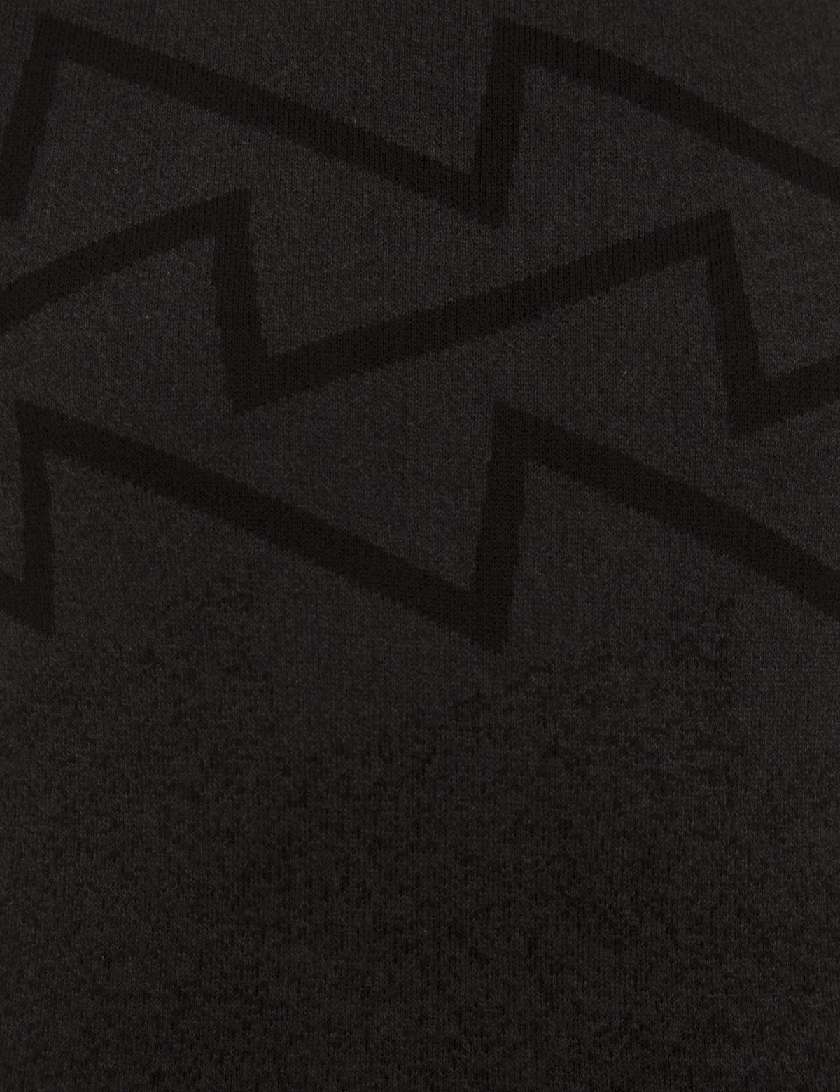 Siyah Slim Fit Triko Kazak - 50233726009