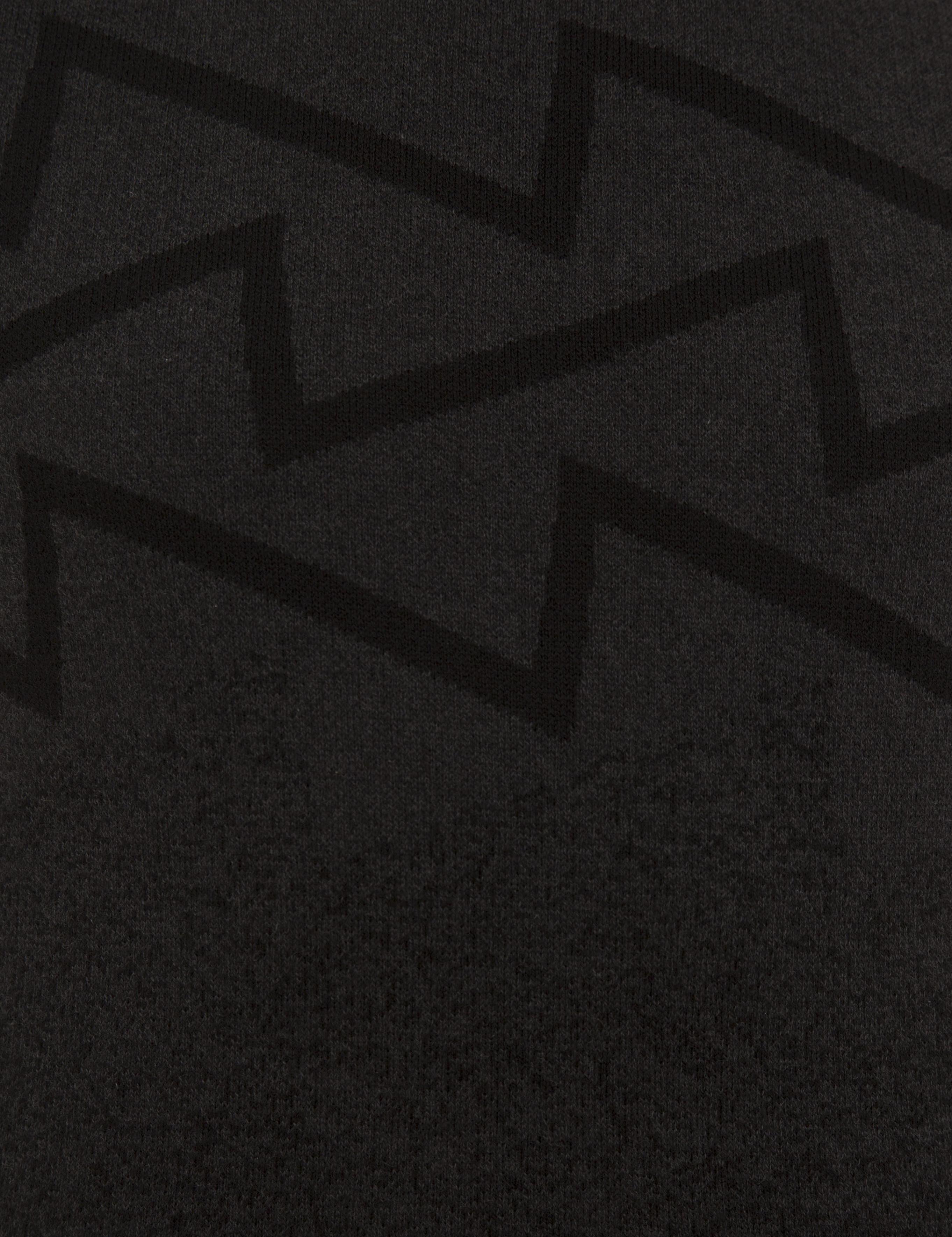 Siyah Slim Fit Triko Kazak