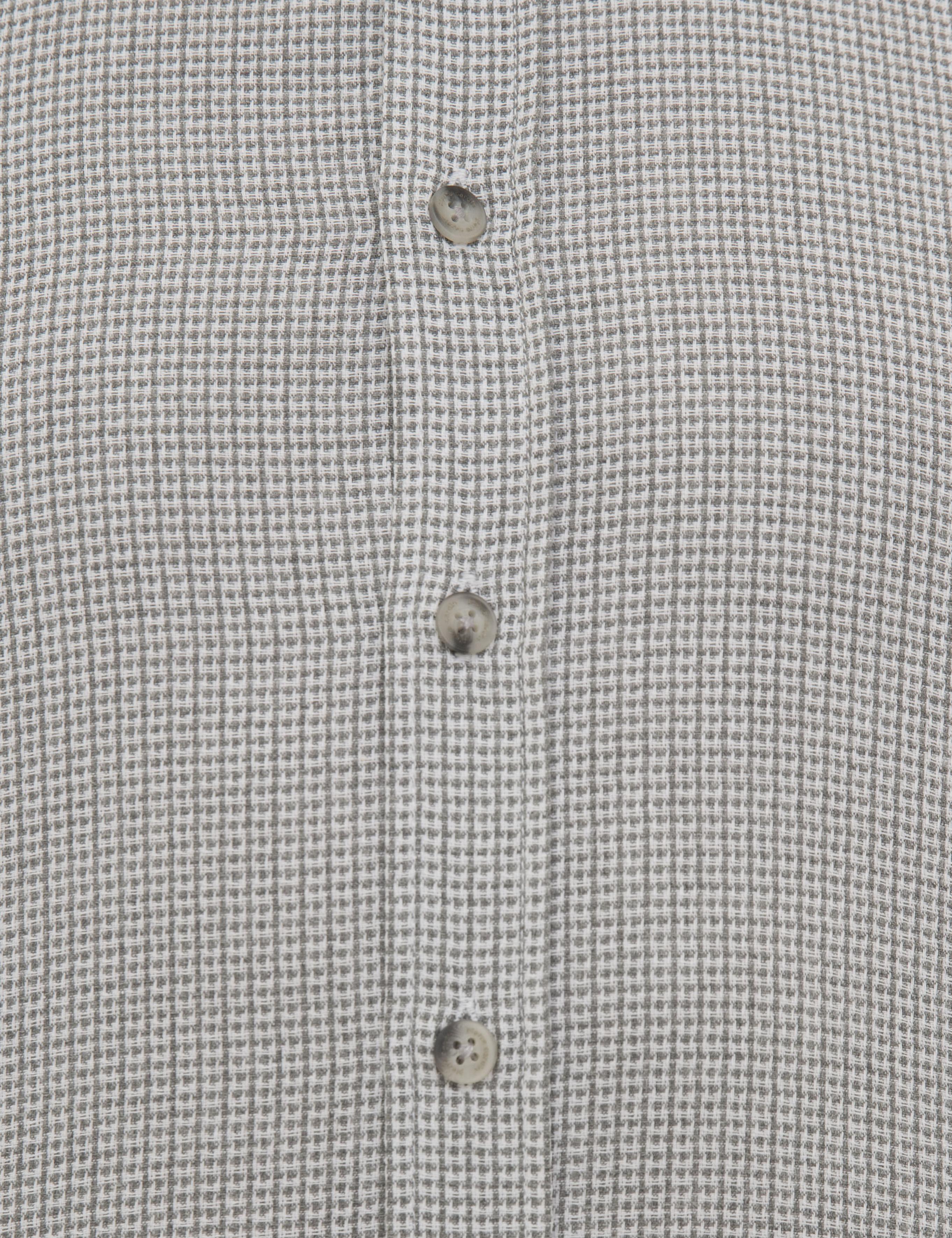 Gri Slim Fit Gömlek