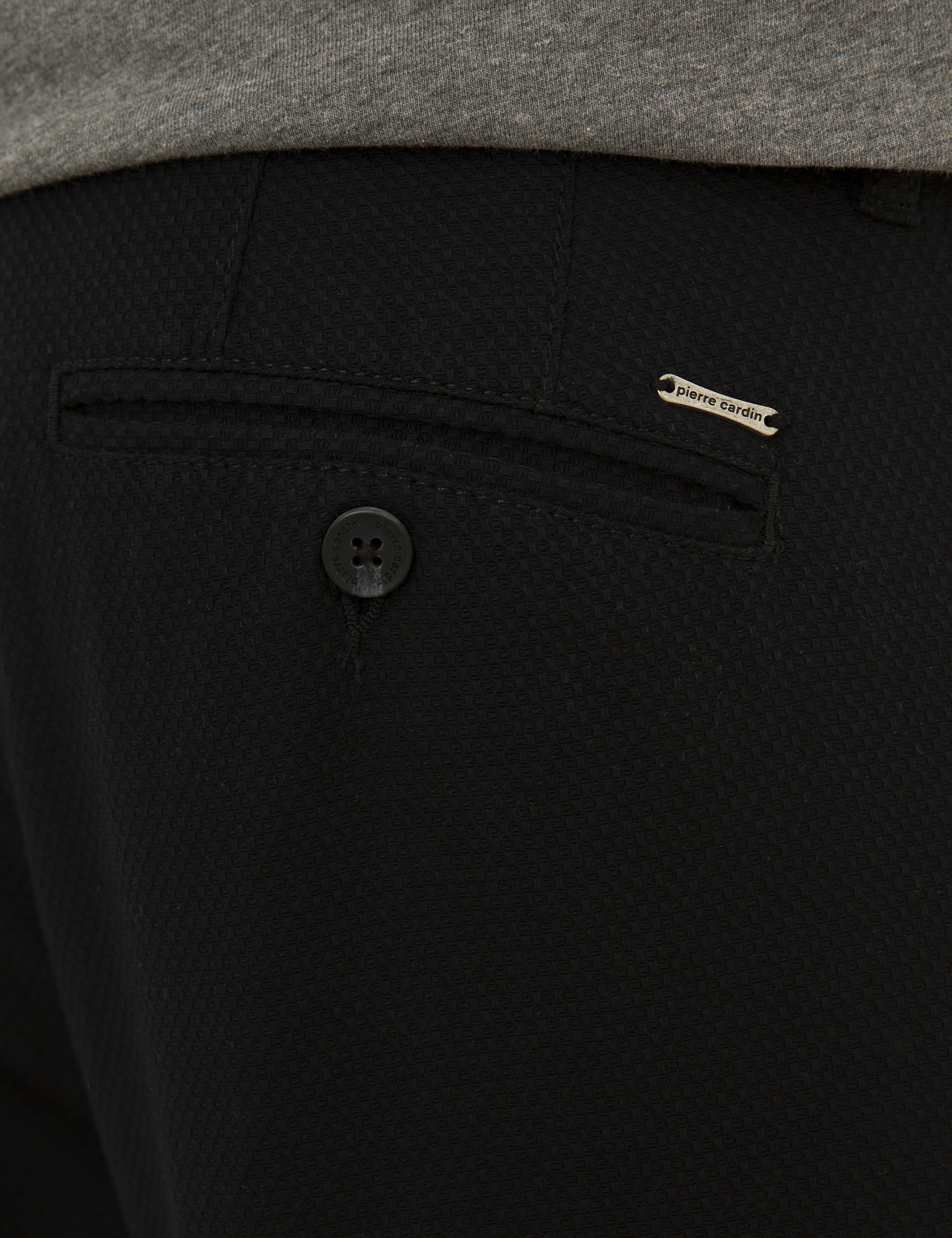 Siyah Slim Fit Chino Pantolon