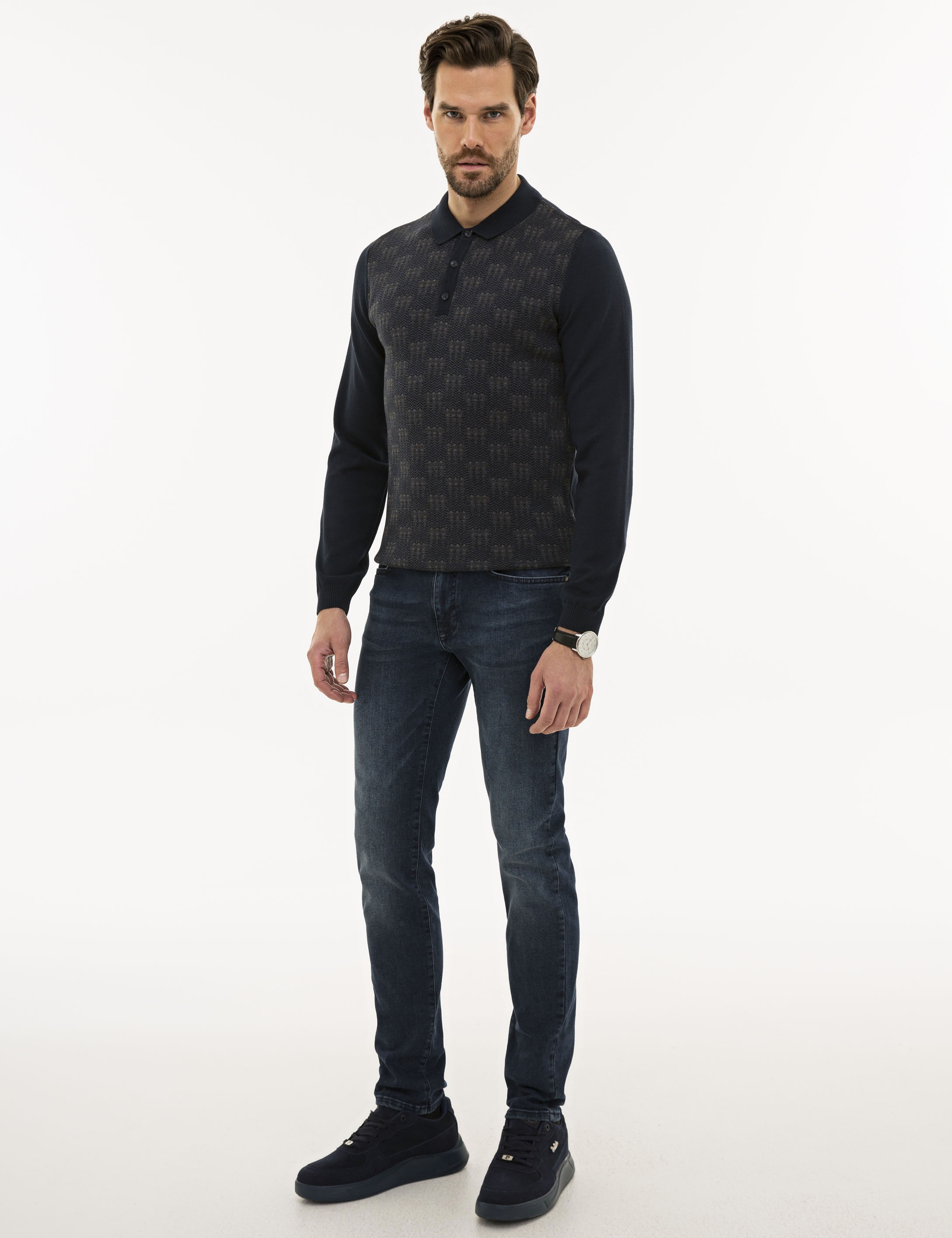 İndigo Slim Fit Denim Pantolon - Image 2