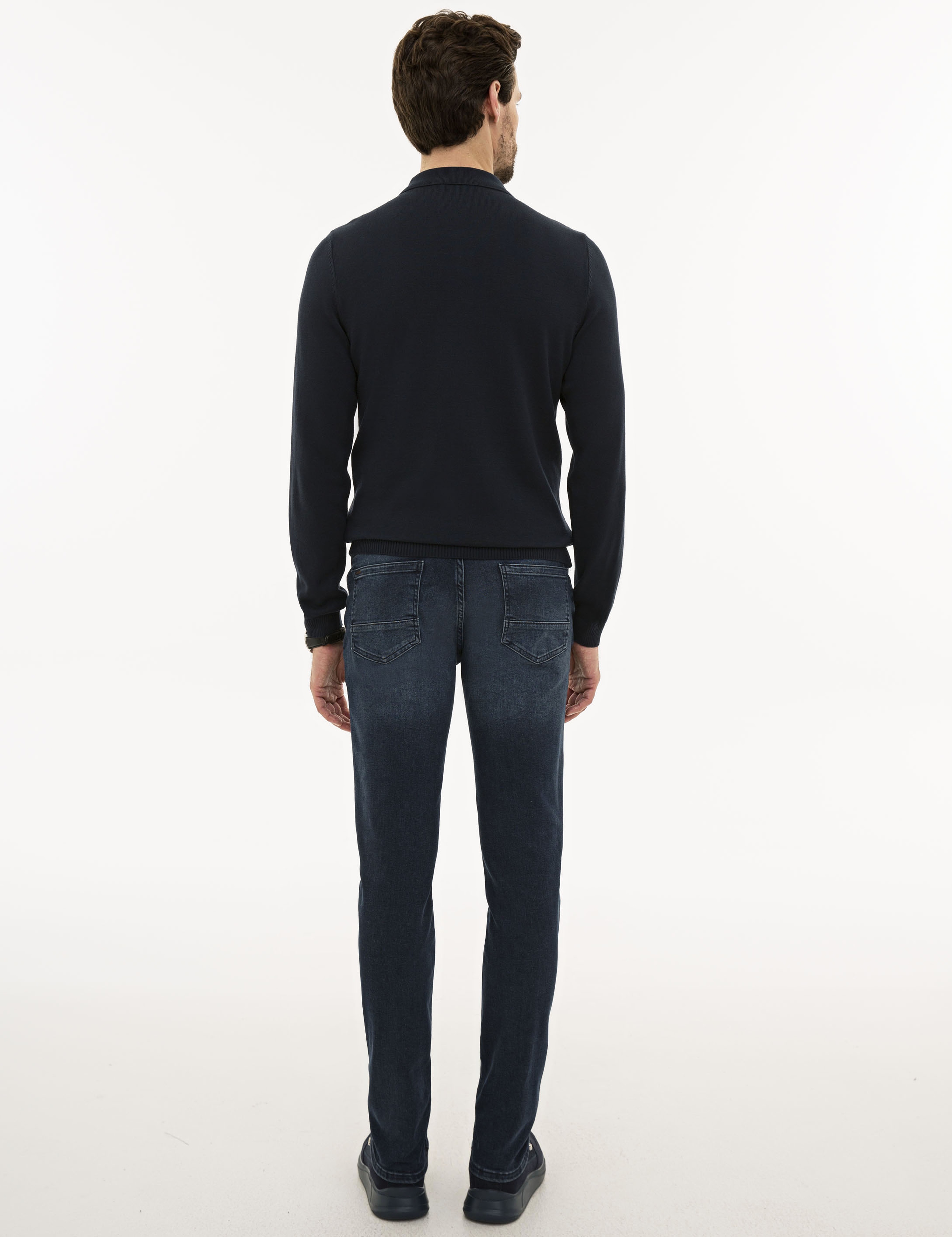 İndigo Slim Fit Denim Pantolon - Image 3