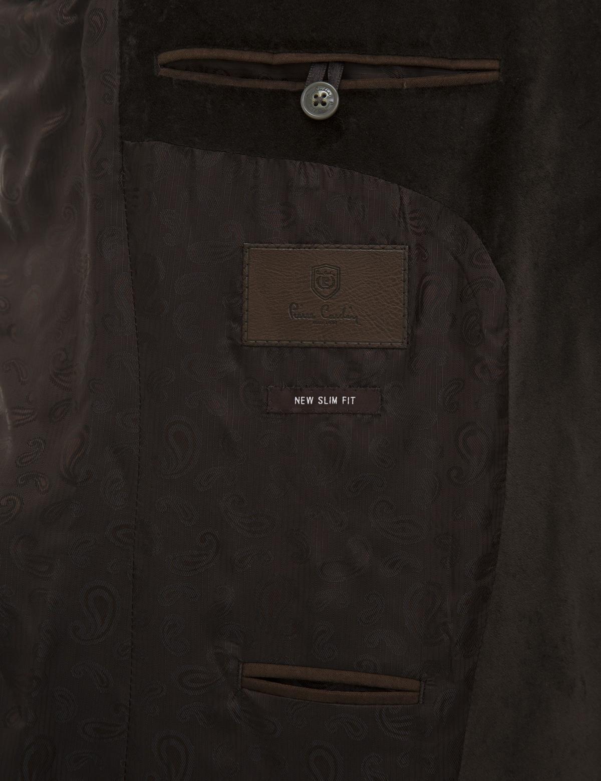 Kahverengi Eksta Slim Fit Ceket - 50208863077