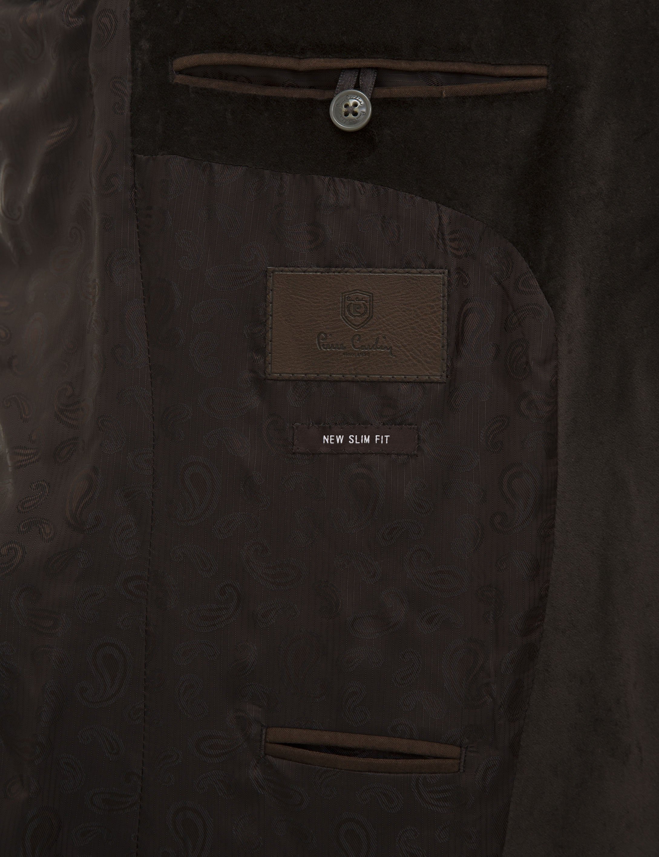Kahverengi Eksta Slim Fit Ceket