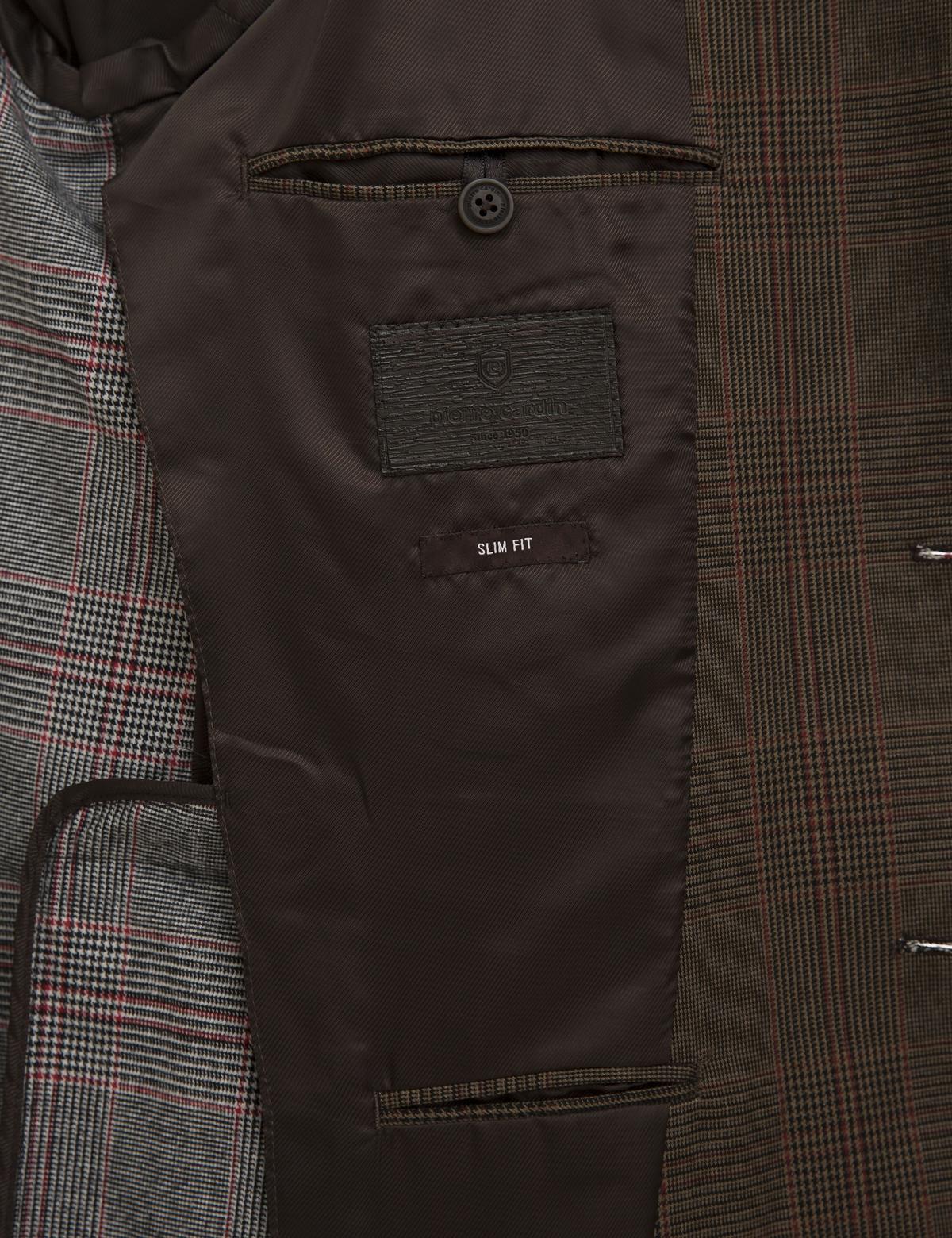 Kahverengi Slim Fit Ceket - 50225490080